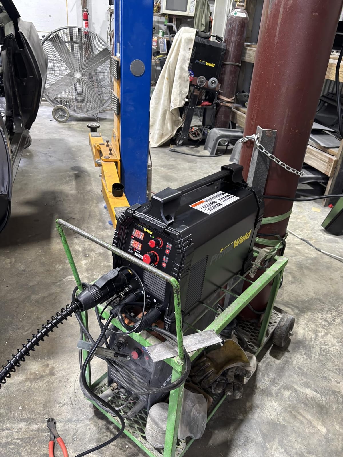 PrimeWeld MIG180 Mig Welder, 180 Amp Wire Feed Welding Machine with Dual Voltage 220v, 110v customer photo 2