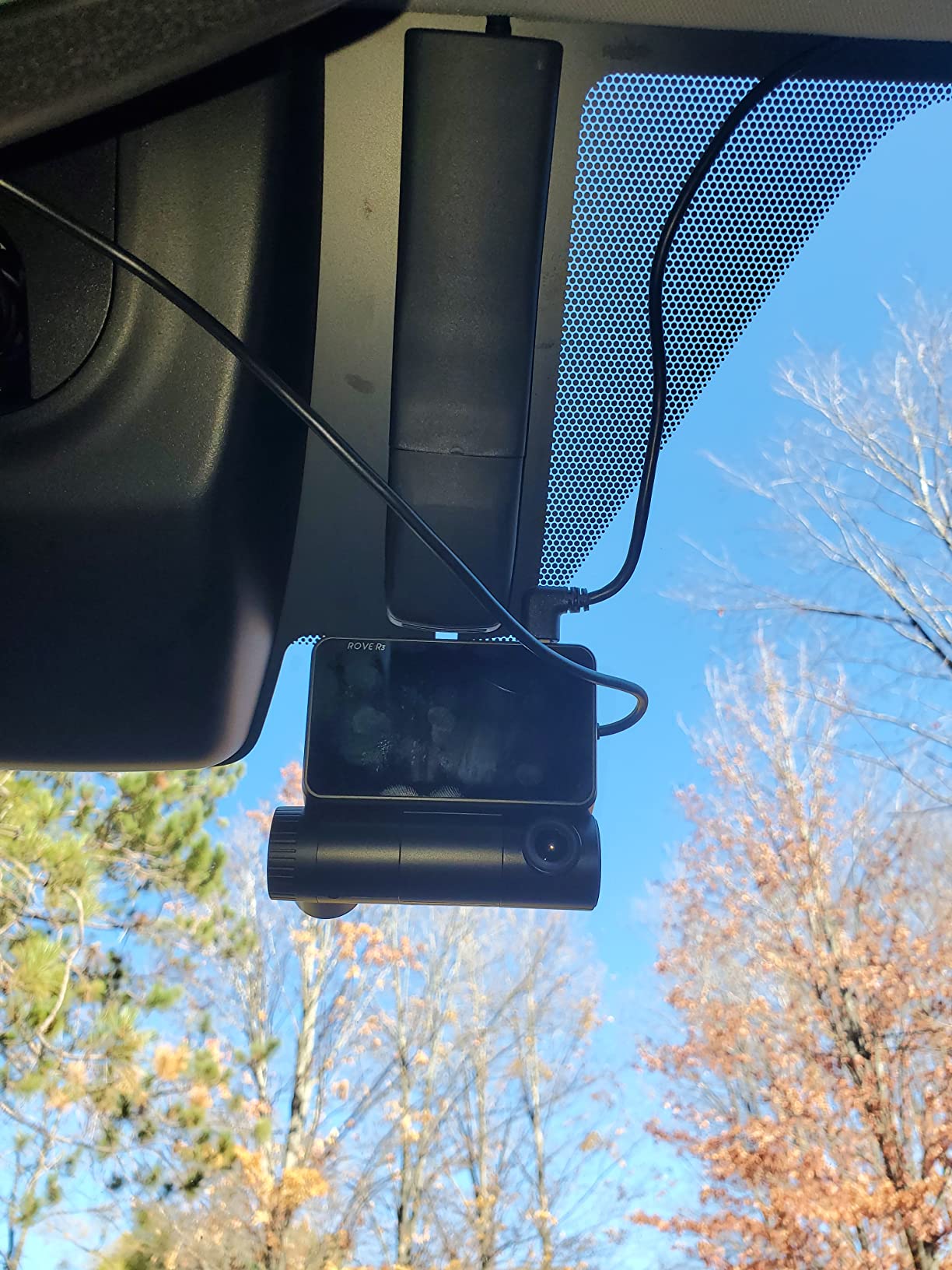 ROVE R3 3 Channel Dash Cam Front and Rear with Cabin, 3in IPS Touch Screen | 1440P+1080P+1080P Recording, IR Night Vision, 5.8GHz WiFi up to 30MB/s, Quad-Mode GPS, Supports 512GB Max, for Rideshare customer photo 1