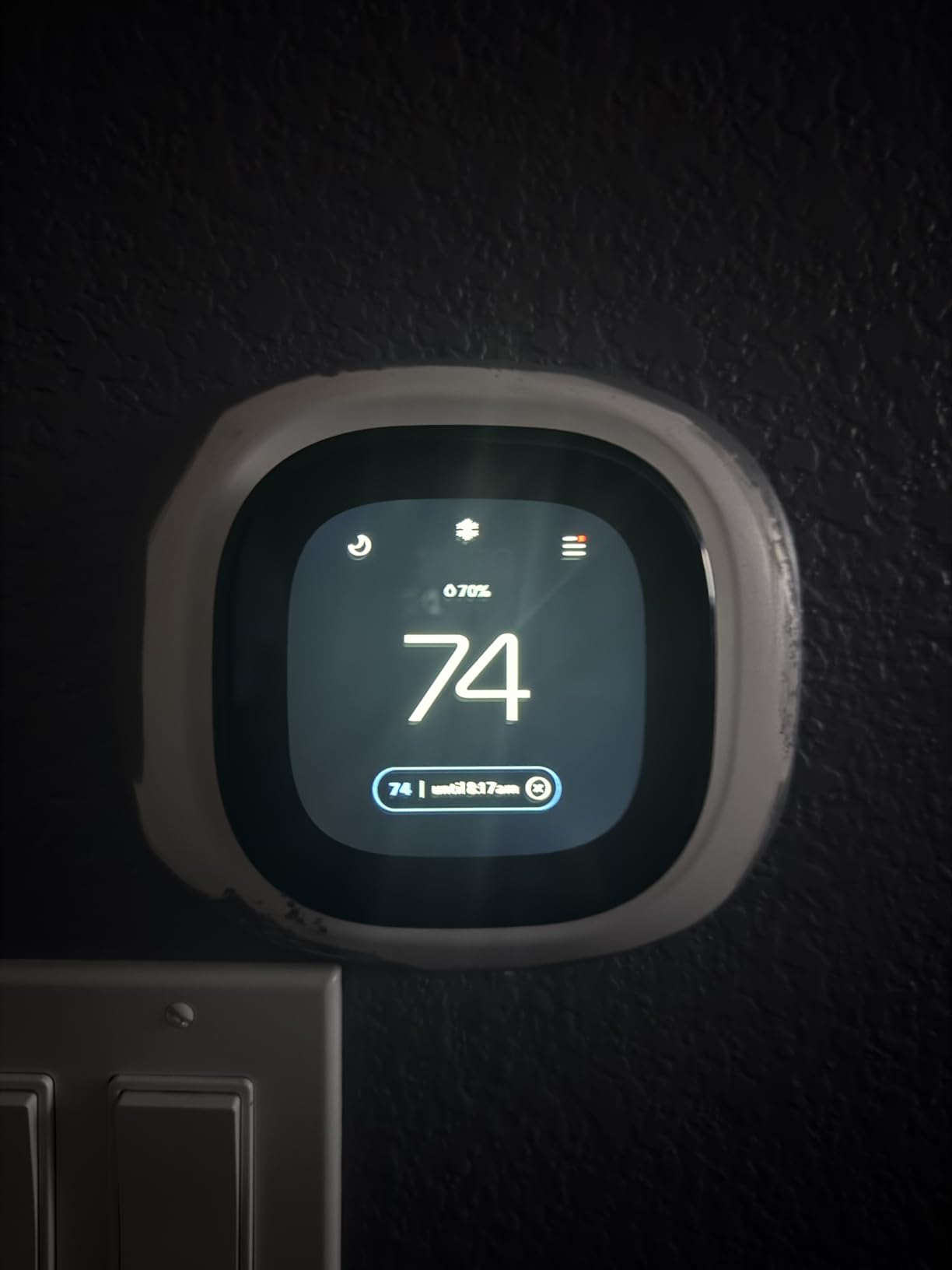 ecobee Smart Thermostat Enhanced, Programmable Wifi Thermostat | Works with Siri, Alexa, Google Assistant - Energy Star Certified - Smart Home. Energy saving thermostat. customer photo 1