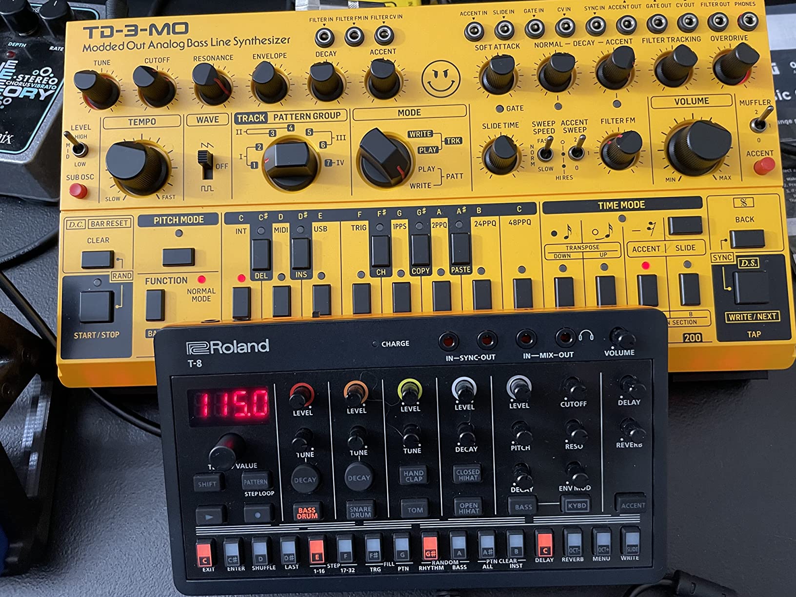 Roland AIRA Compact T-8 BEAT MACHINE | Ultra-Portable Rhythm and Bass Machine with Genuine Roland Sounds | TR-REC Drum Sequencer | Six Rhythm Tracks | Built-in Effects | USB and MIDI Connectivity customer photo 1