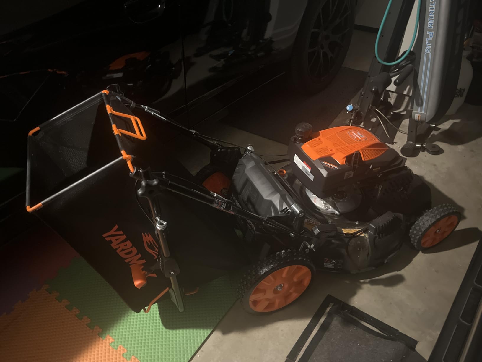 YARDMAX 22 in. 201cc Select PACE 6 Speed CVT High Wheel FWD 3-in-1 Gas Walk Behind Self Propelled Lawn Mower (YG2860) customer photo 1