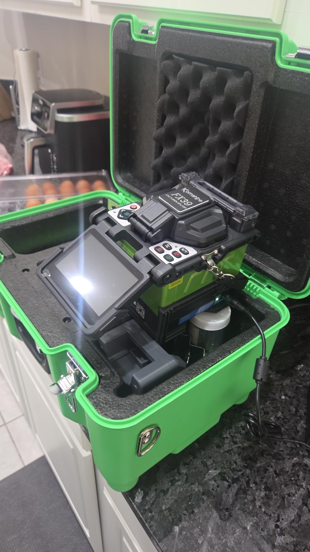 FX39 Fusion Splicer Fiber Optical 6s Fast Splicing Six Motors FTTH | 4.3