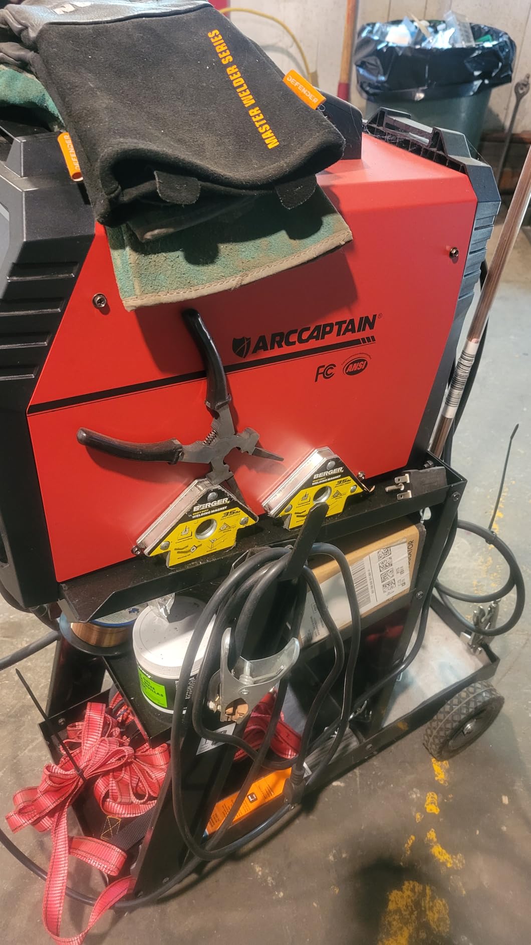 ARCCAPTAIN 200A MIG Welder 110V 220V 6 in 1 Aluminum Welding Machine MIG200 | Large Display, Gas Gasless Flux Core MIG, Spool Gun / Lift TIG Support, Stick, Spot welding, Professional, Garage Auto Repair customer photo 2