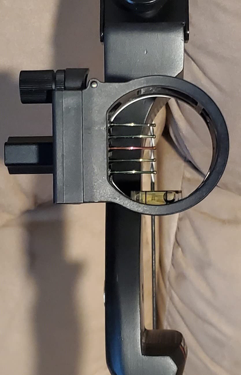 LWANO 5 Pin Bow Sight with Rheostat Light and Reversible Mount Design customer photo 2