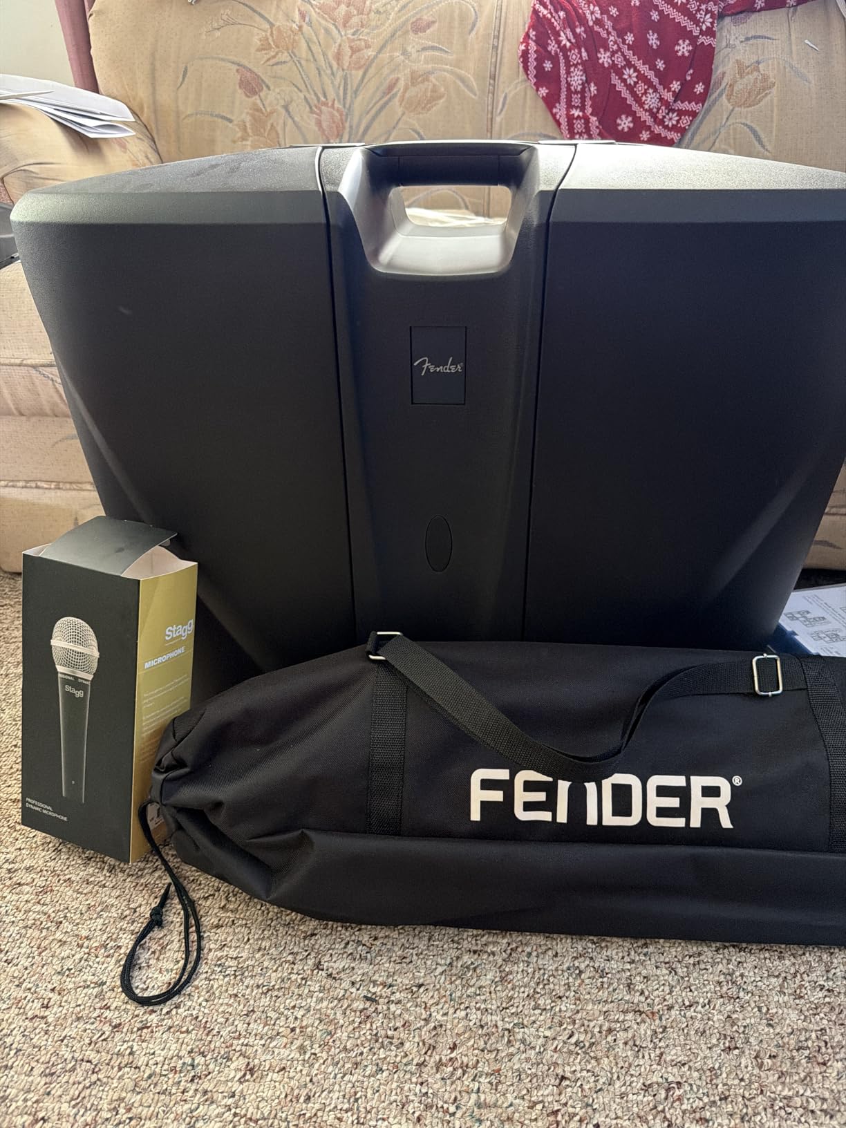 Fender Passport Venue S2 Portable PA System Bundle with Compact Speaker Stands, Microphone Kit, and Instrument Cable customer photo 1