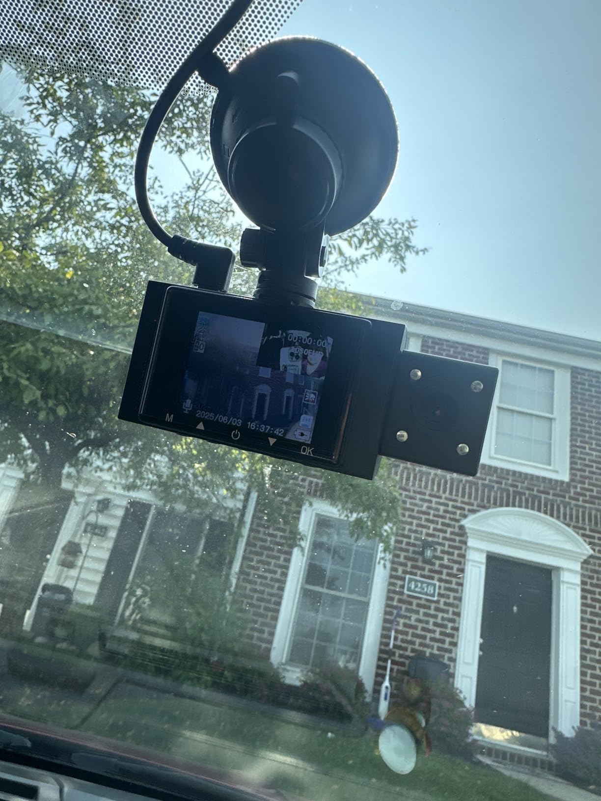 Dual Dash Cam Front and Inside, 1080P Car Camera with Infrared Night Vision | 24H Parking Monitor with Motion Detection and G-Sensor, ideal for taxis, Uber, rideshare drivers customer photo 1