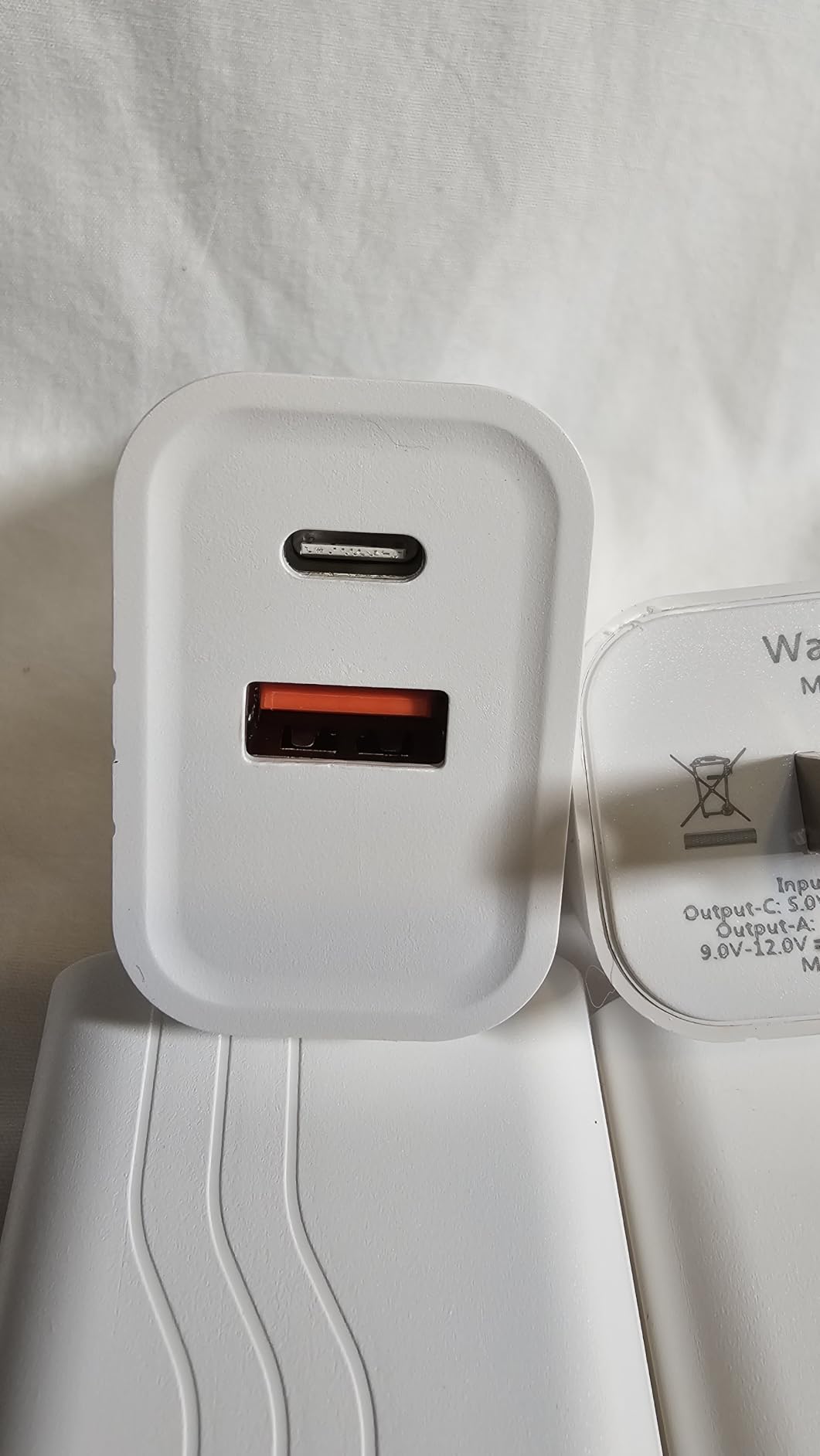[4 Pack] 20W USB C Charger Block Fast Charging Multiport Adapter | PD 20W USB-C & QC 3.0 USB-A dual ports, compact travel charger for iPhone 17/16/15/14/13/12/11/X, iPad, Galaxy, Google & more customer photo 1