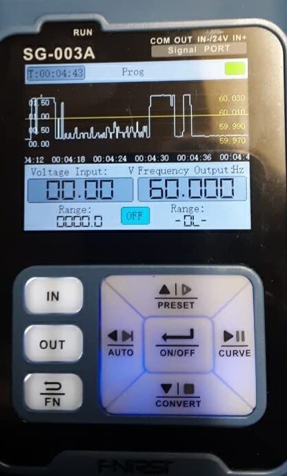 Riiai SG003A 4-20mA 0-24V Current Signal Generator, Current Voltage Adjustable Analog Simulator, Real-time Curve, Multiple Signal Types, 3000mAh USB Rechargeable, Preset Value, for PLC Testing customer photo 1