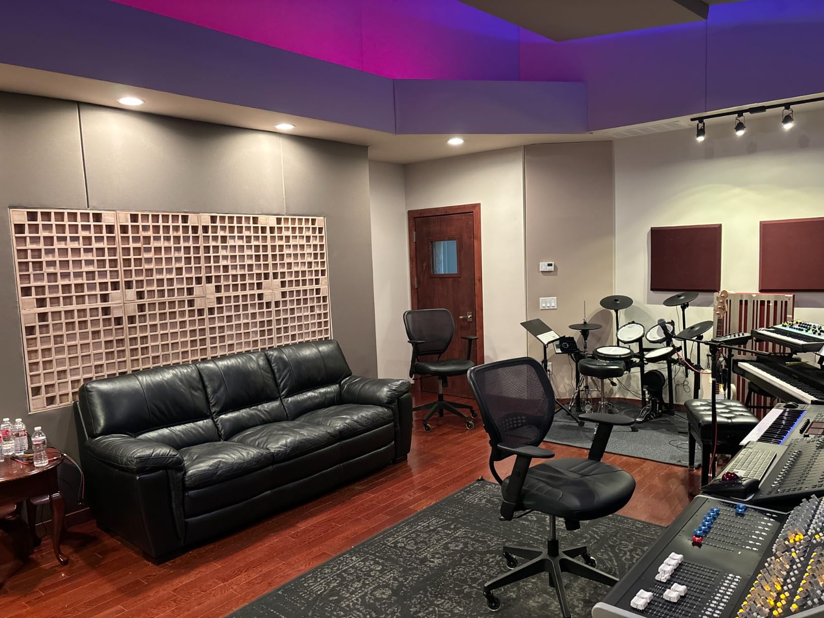 Acoustic Diffuser - Wood Acoustic Diffusion Panel - Wooden Sound Panels For Echo Reduction And Sound Control customer photo 2