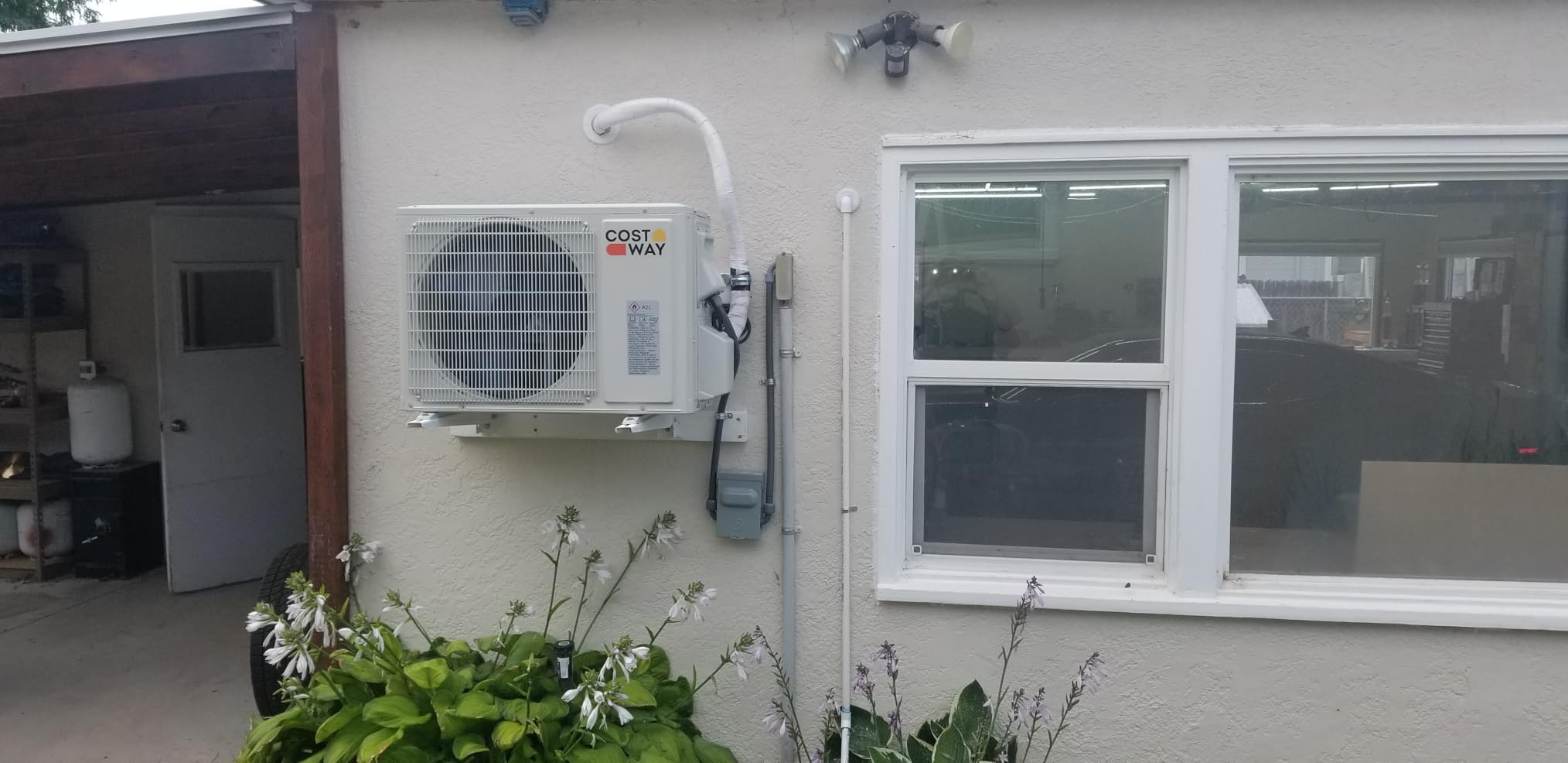 COSTWAY 12000BTU Mini Split Air Conditioner & Heater | 20 SEER2 115V Wall-Mounted Ductless AC Cools up to 750 Sq. Ft, Energy Efficient Inverter AC with Heat Pump customer photo 2