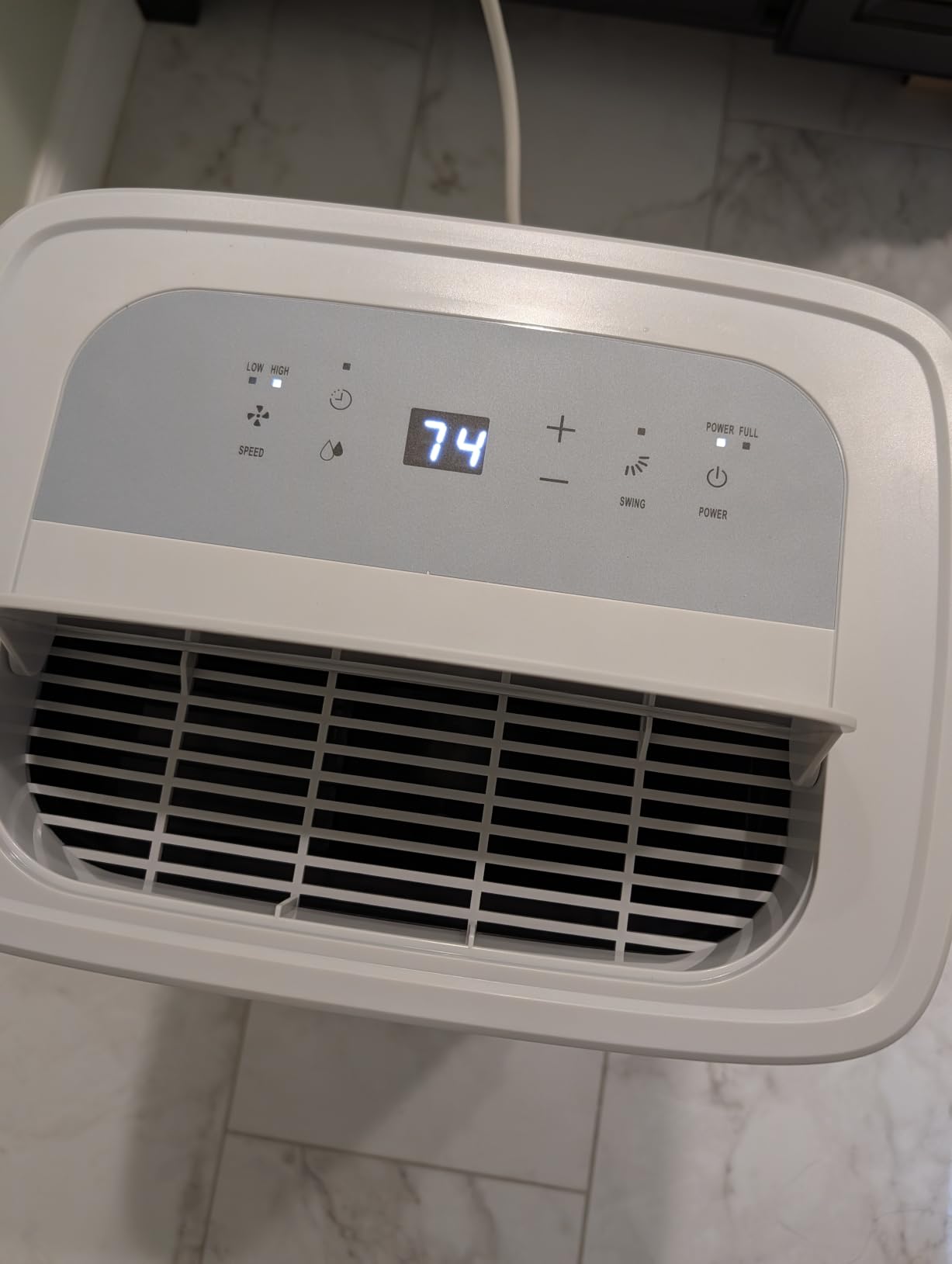 Waykar 150 Pint 7000 Sq.Ft Dehumidifier for Basement with Drain Hose & Tank | 90° Auto Swing, 30%-80% Humidity Control for home, Continuous drainage support, Whole-House Dehumidification, Auto-defrost customer photo 1