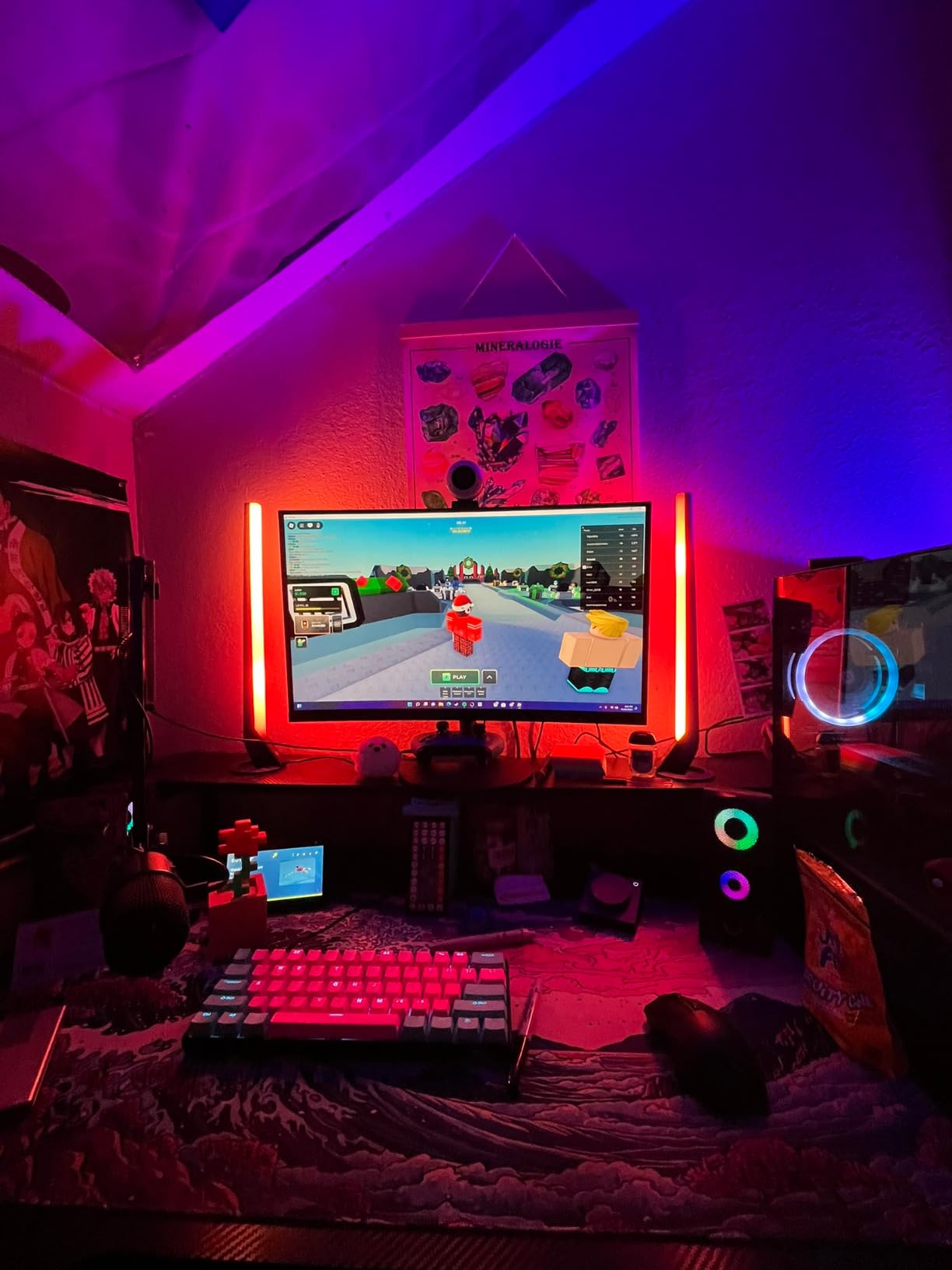 Govee RGBIC Gaming Light Bars H6047 with Smart Controller, Wi-Fi Smart LED Gaming Lights with Music Modes and 60+ Scene Modes Built, Works with Alexa & Google Assistant, Game Room Lights Decor customer photo 1