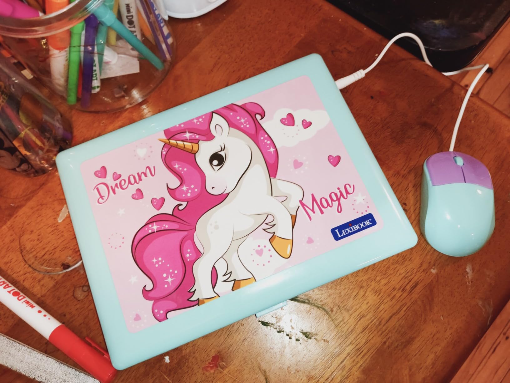 Lexibook, Unicorn Educational Laptop for Kids, JC598UNIi2 customer photo 2