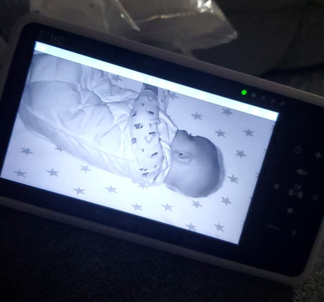 bonoch V2.0 1080P Baby Monitor with 2 Cameras, 7