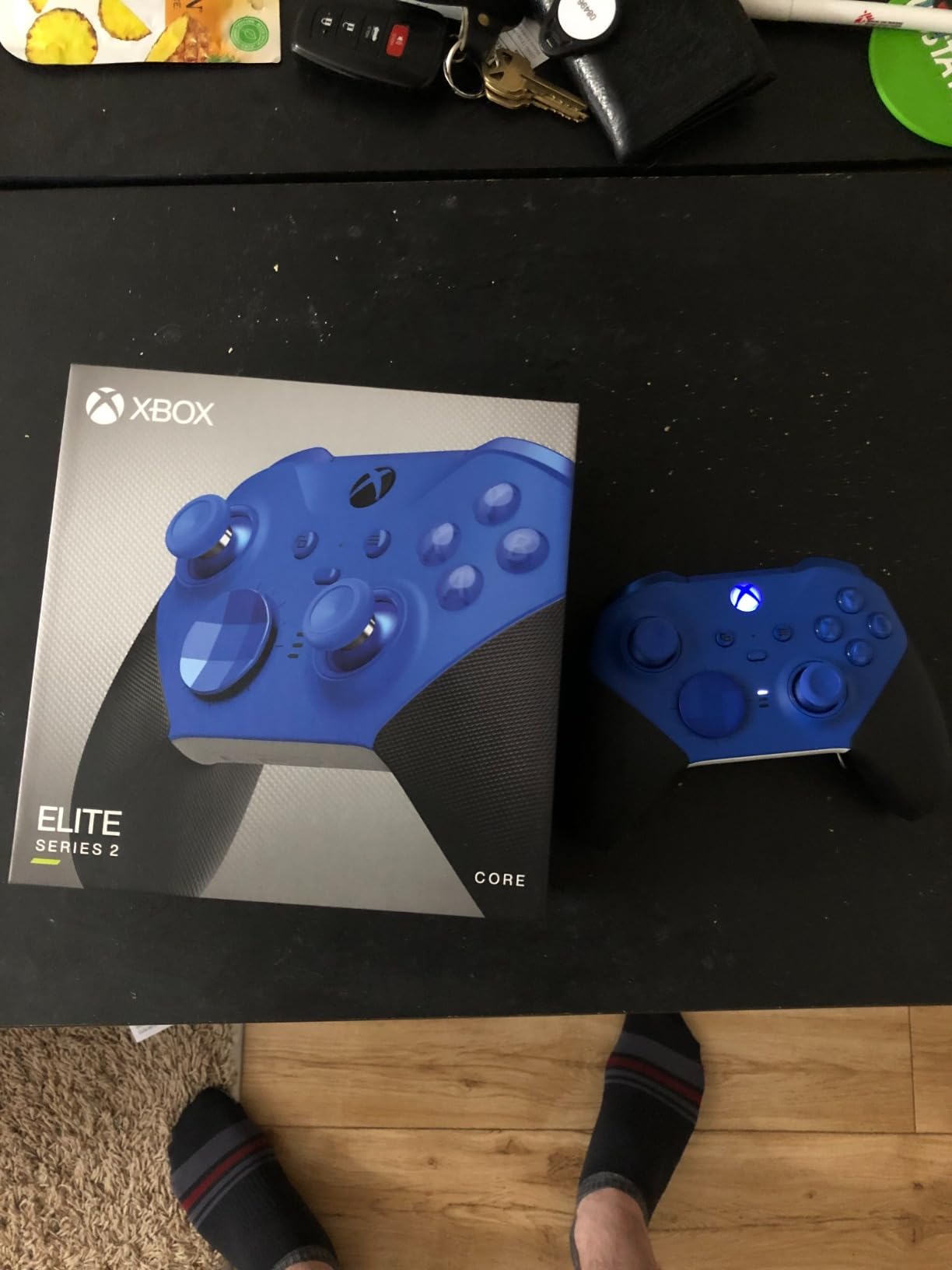 Xbox Wireless Gaming Controller | Elite Series 2 Core | White | Console, PC, and Android | Adjustable Thumbsticks | Trigger Locks customer photo 2