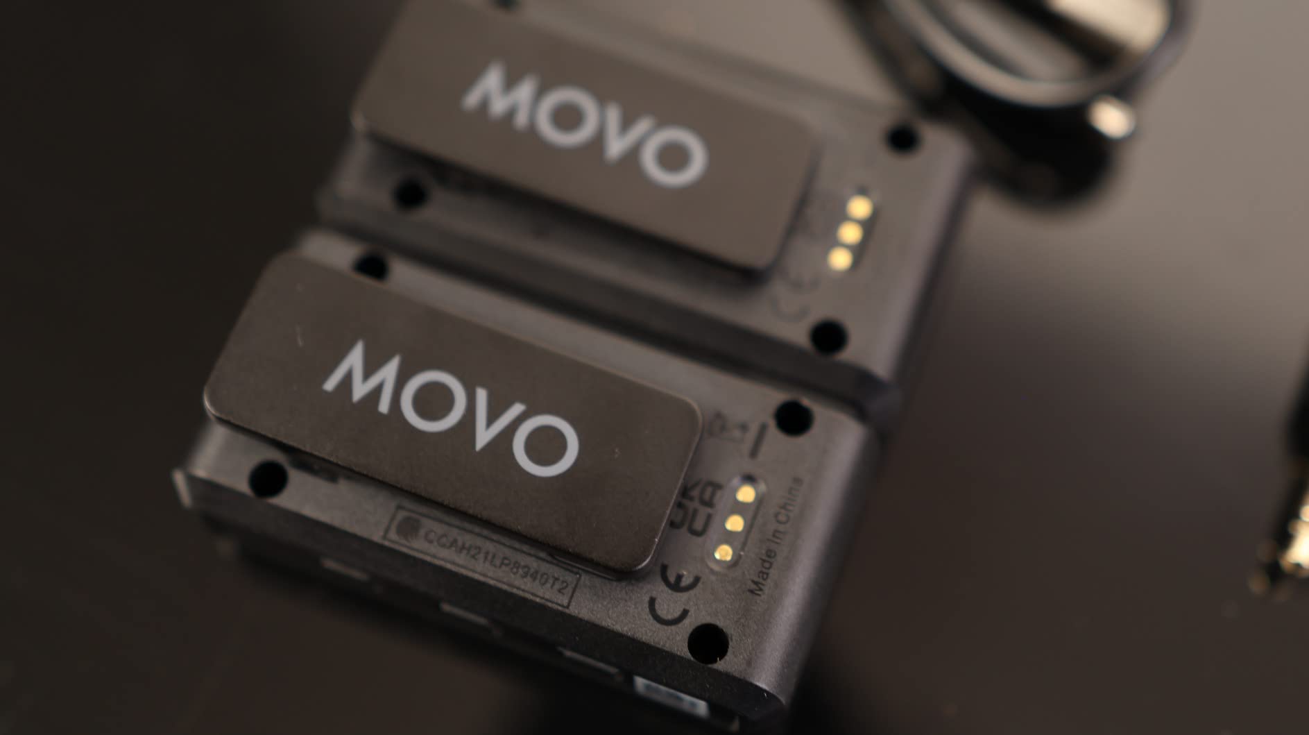 Movo WMX-2 Wireless Camera Microphone with Charging Case - Lavalier Mic for DSLR Cameras, Vlogging, Content Creation, Filmmaking customer photo 1