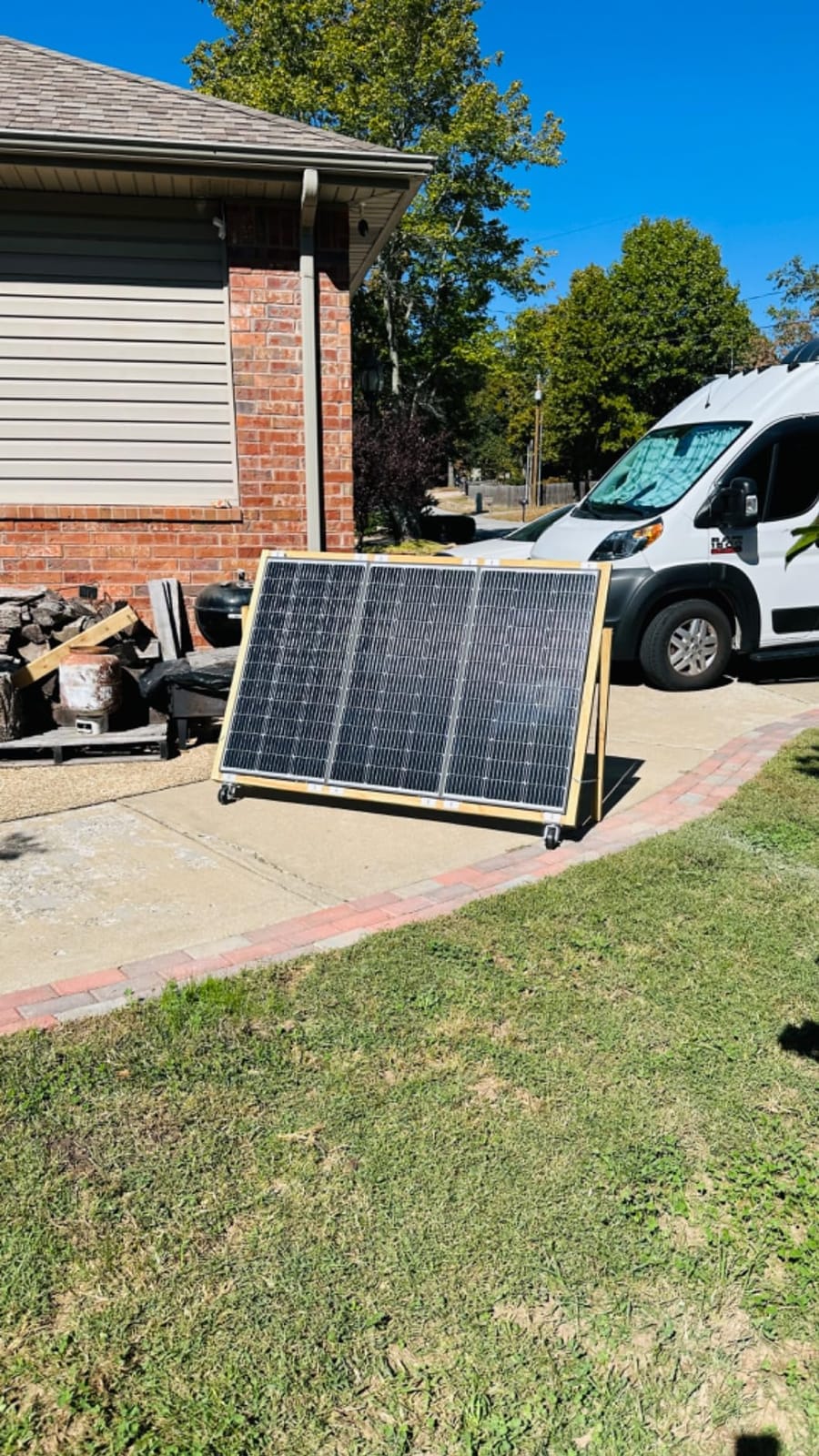 JJN 200 Watt Solar Panel Kit 12V Solar Panels with 30A PWM 12V/24V Charge Controller 2 Pair 10BB Solar Panel Cables Connectors Brackets for RV Boats Marine Home Off-Grid System [New Version] customer photo 1