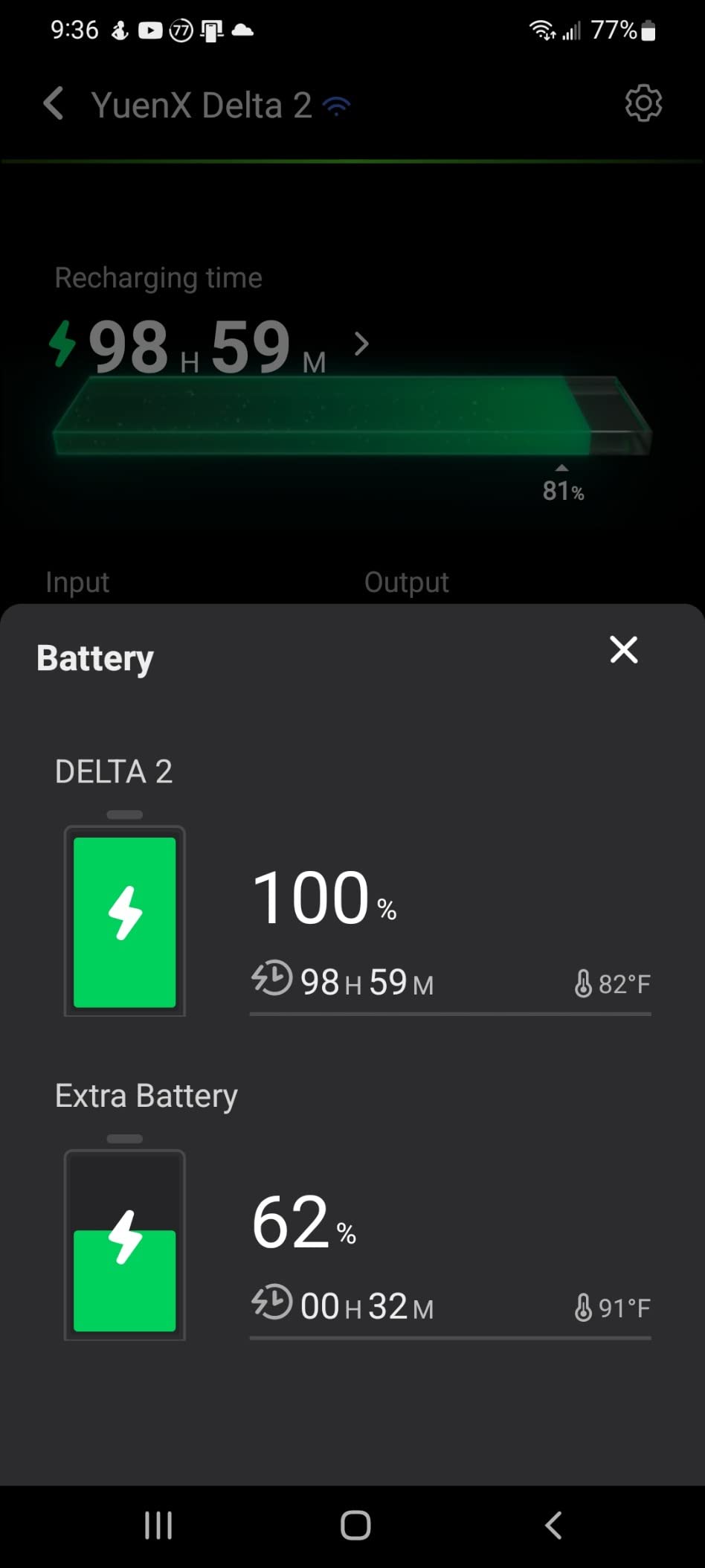 EF ECOFLOW Portable Power Station DELTA 2, 1024Wh LiFePO4 (LFP) Battery, 1800W AC/100W USB-C Output, Solar Generator(Solar Panel Optional) for Home Backup Power, Camping & RVs customer photo 2