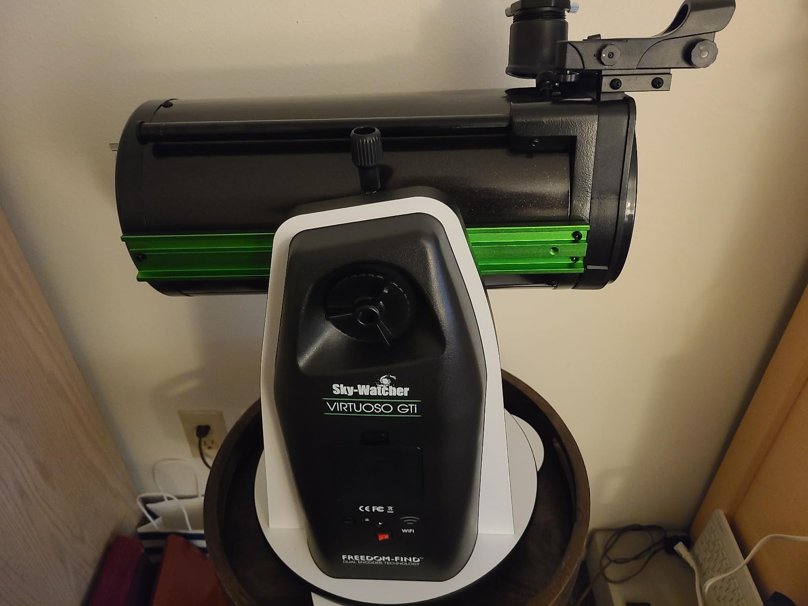 Sky Watcher Sky-Watcher Virtuoso GTI 150P Collapsible Tabletop GoTo Dobsonian Telescope customer photo 1