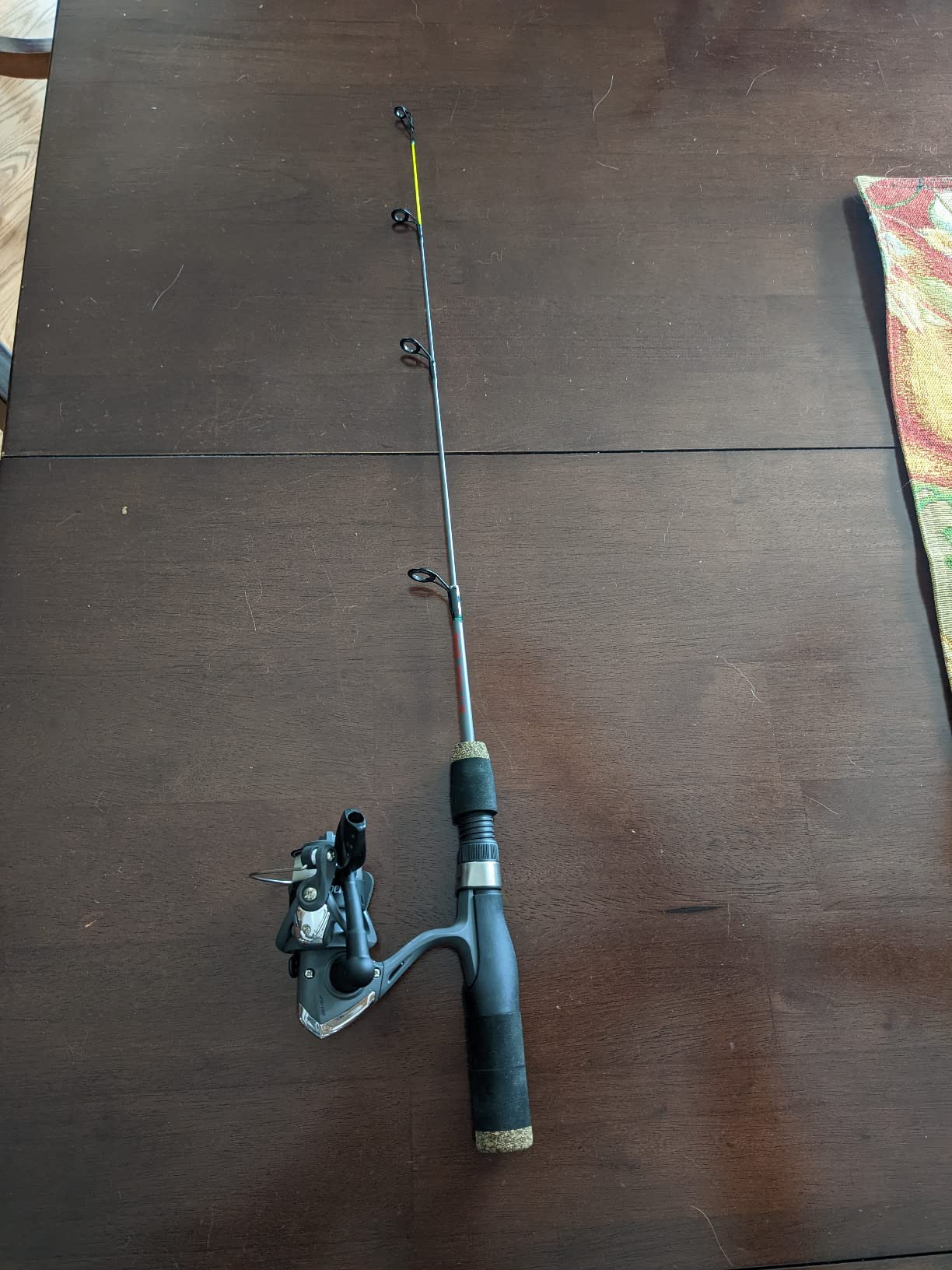 Aventik Ultralight Ice Fishing Rod and Reel Combo 26/28/30/32 inch Medium Light Fast Action Multi-Species Ice Fishing Combos for Walleye Perch Panfish customer photo 1