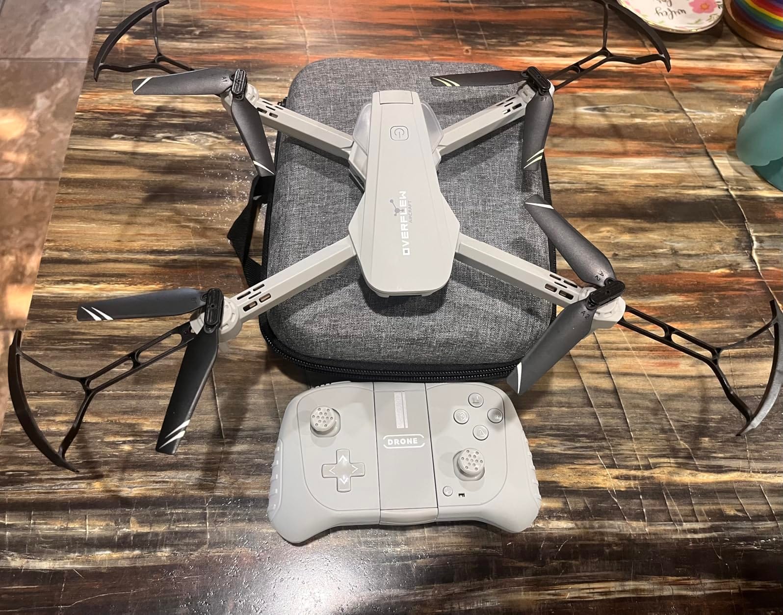 Drone with 1080P Camera for Beginners and Adults, Foldable Remote Control Quadcopter with Voice Control, Gestures Selfie, Altitude Hold, One Key Start, 3D Flips, 2 Batteries, Toy for Beginners customer photo 2