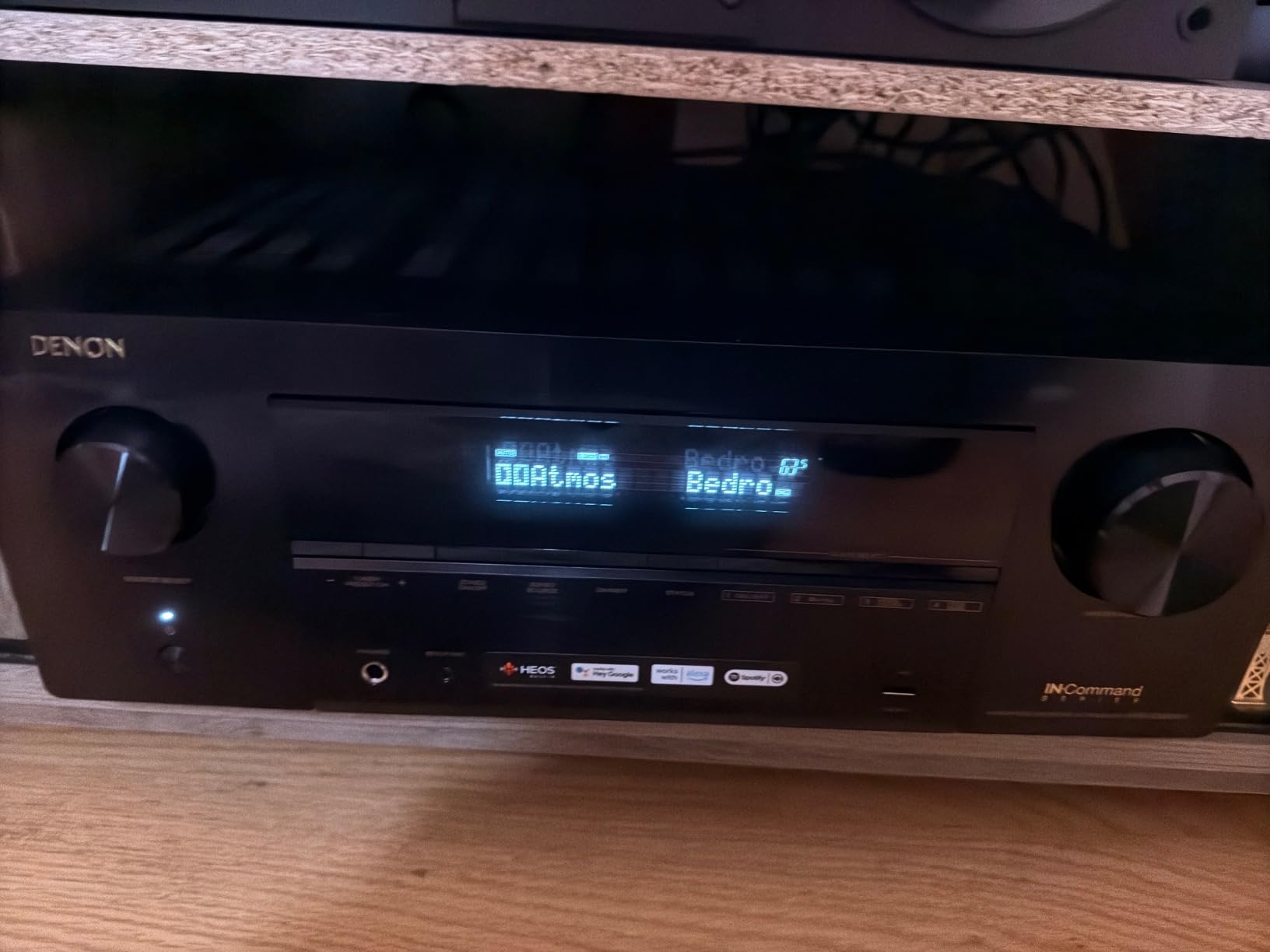 AVR-X3800H 9.4-Ch 8K UHD AVR Home Theater Stereo Receiver, 105W X 9 | Built-in Bluetooth Wi-Fi & HEOS Multi-Room Streaming Dolby Atmos DTS:X IMAX Enhanced & Auro 3D, Dolby Vision, HDMI 2.1 customer photo 2