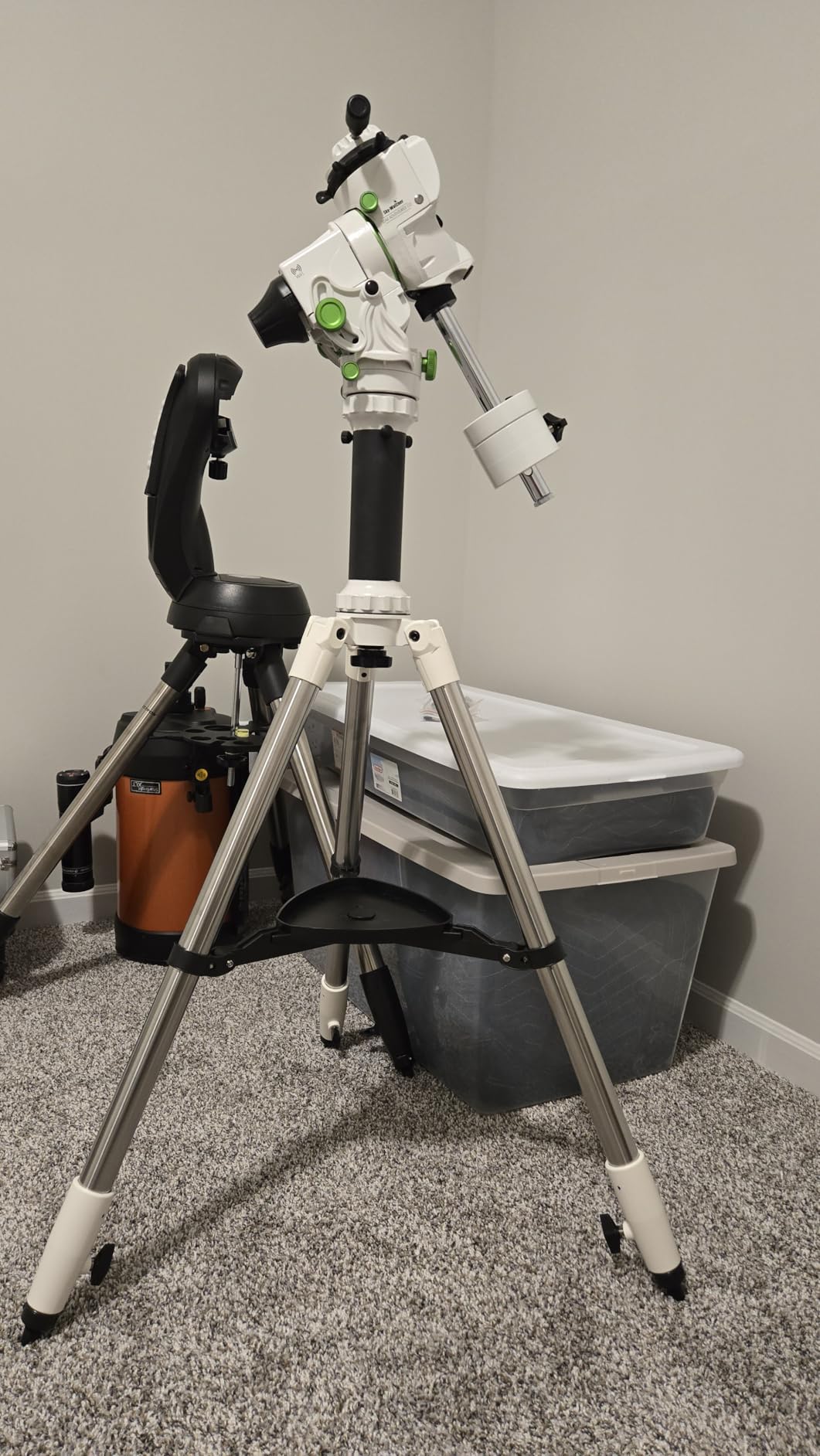 Sky-Watcher Star Adventurer GTI Mount Kit with Counterweight, CW bar, Tripod, and Pier Extension - Full GoTo EQ Tracking Mount for Portable and Lightweight Astrophotography customer photo 1