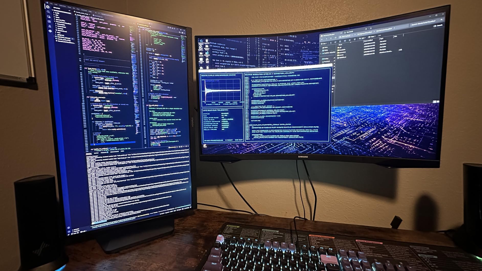 KOORUI 24 Inch Gaming Monitor, 180Hz 1080P VA Display with 3000:1 Contrast | FHD Eye Care, HDMI & VGA, VESA 100x100mm Mountable for Dorm Room, Dual-Screen Setup, PC and Console Gaming customer photo 2