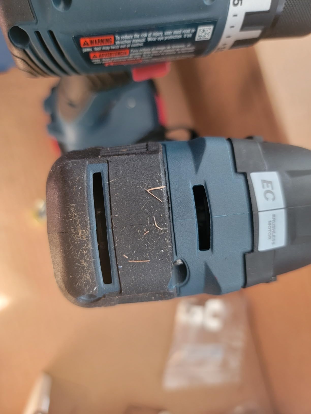 BOSCH GXL18V-27B22 Power Tool Combo Kit, Drill Driver and Impact Driver, 18V Brushless Compact, 1/2 In. Cordless Power Drill, 1/4 In. Hex customer photo 1