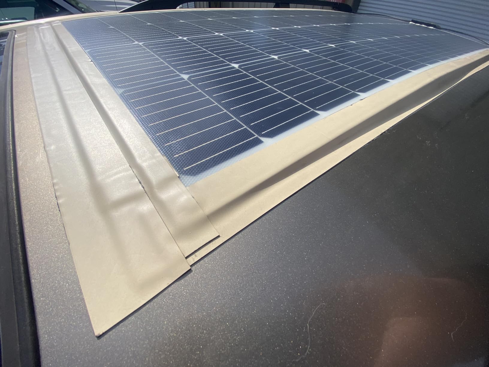 Renogy Solar Panels 200 Watt 12V, Flexible Solar Panel 200W 22% High-Efficient, 240° Ultra Lightweight Solar Panels for Marine RV Cabin Van Car Boat Camping Curve Surfaces customer photo 1