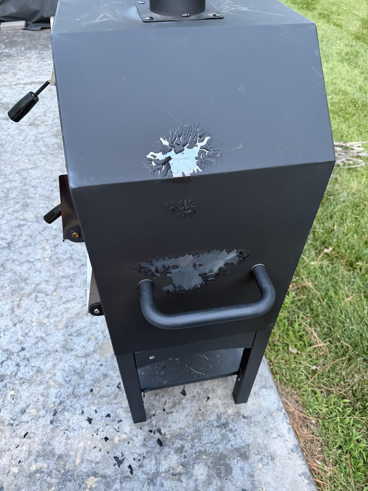 Outdoor Pizza Oven, Wood Fired for Outside, Patio Maker With Stone, Peel, Grill Rack, and Waterproof Cover for Backyard Camping customer photo 1