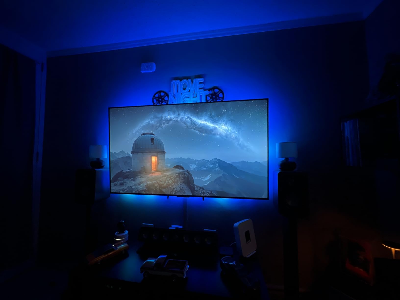 Govee TV LED Backlight, RGBIC Smart LED Strip Lights for 55-65 inch TVs, 99+ Scene Modes, Music Sync customer photo 2