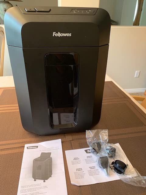 Fellowes AutoMax 100MA 100-Sheet Micro-Cut Autofeed 2-in-1 Paper Shredder for Office/Small Office customer photo 2