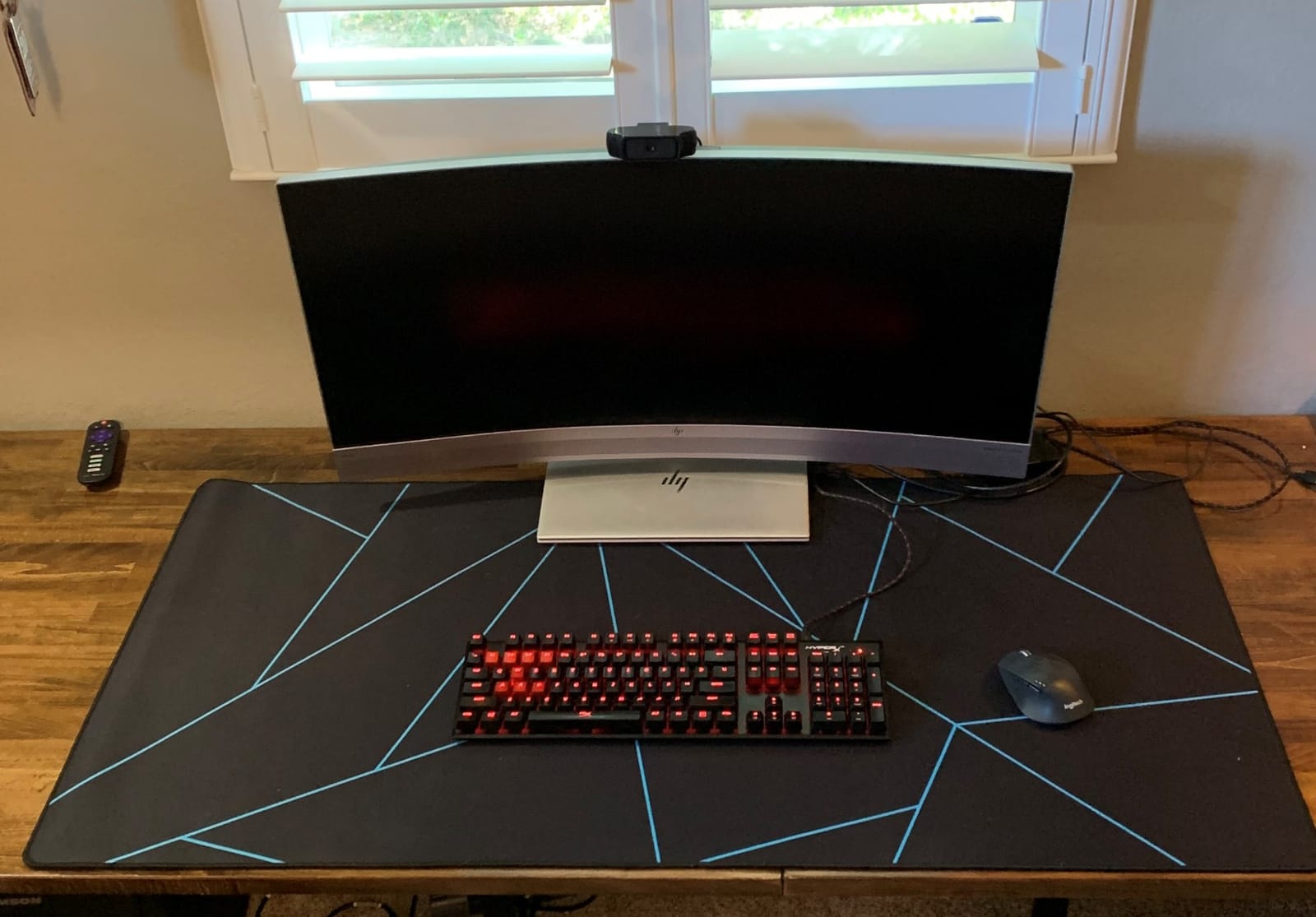 Gamer Boss - Gaming Mouse Pad - 72 x 36 Inches - 4mm Thick with Stitched Edges, Non-Slip Rubber Base, Premium Cloth Mousepad, Desk Mat for Laptop, Keyboard, Computer & PC (Mammoth, Black) customer photo 1