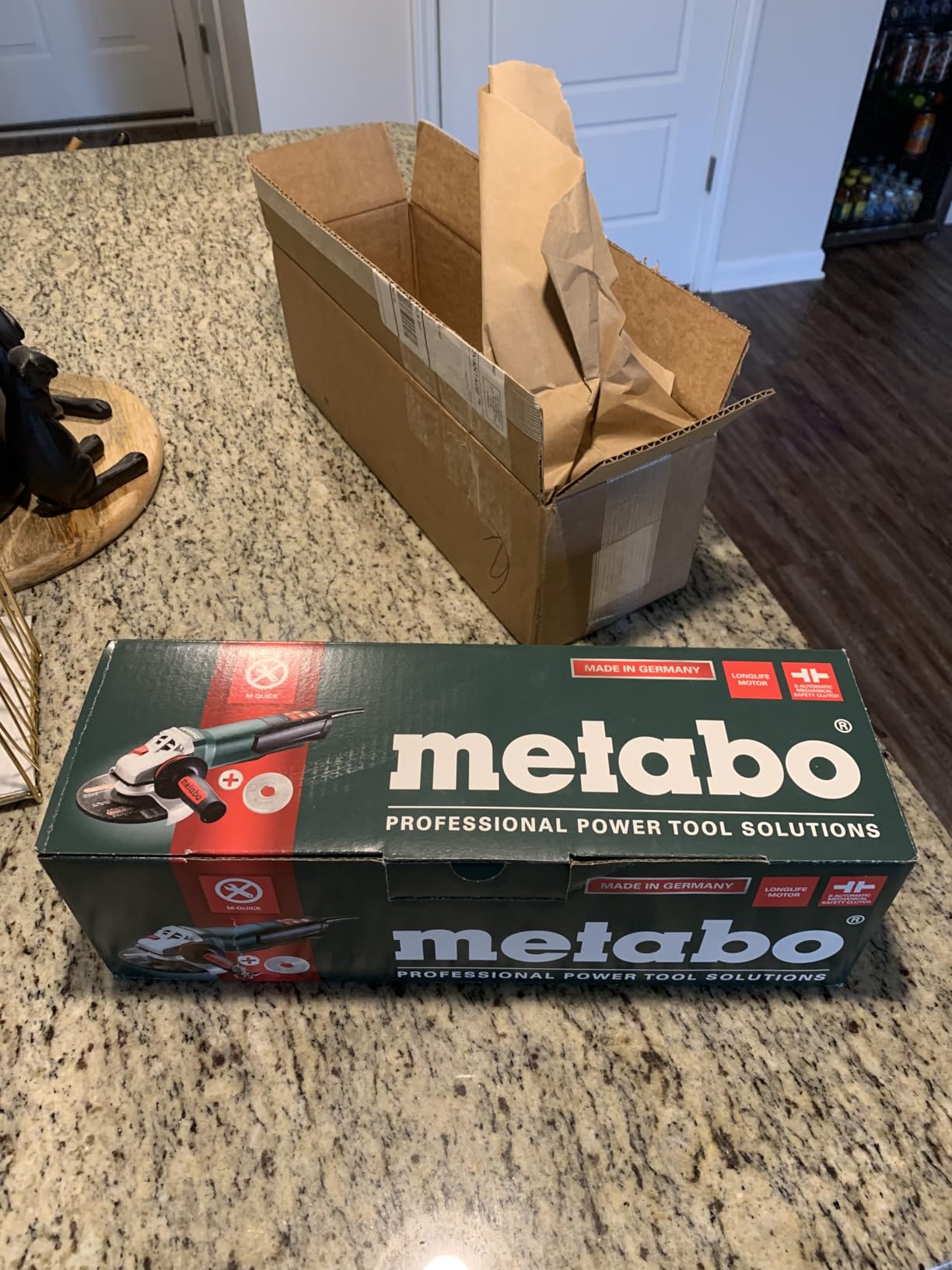Metabo 4-1/2-5-Inch Angle Grinder, 11 Amp, 11,000 RPM, Non-Locking Paddle Switch, Made in Germany, WP 11-125 Quick, 603624420 customer photo 2