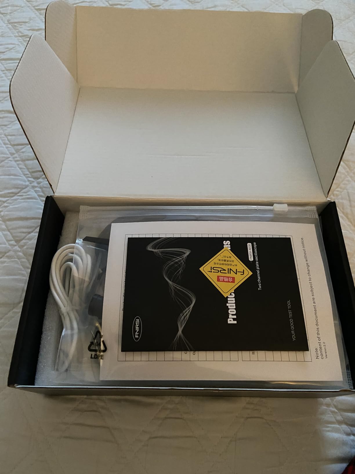 FNIRSI 1013D Plus 100MHz Oscilloscope, 2 Channel Oscilloscope 7
