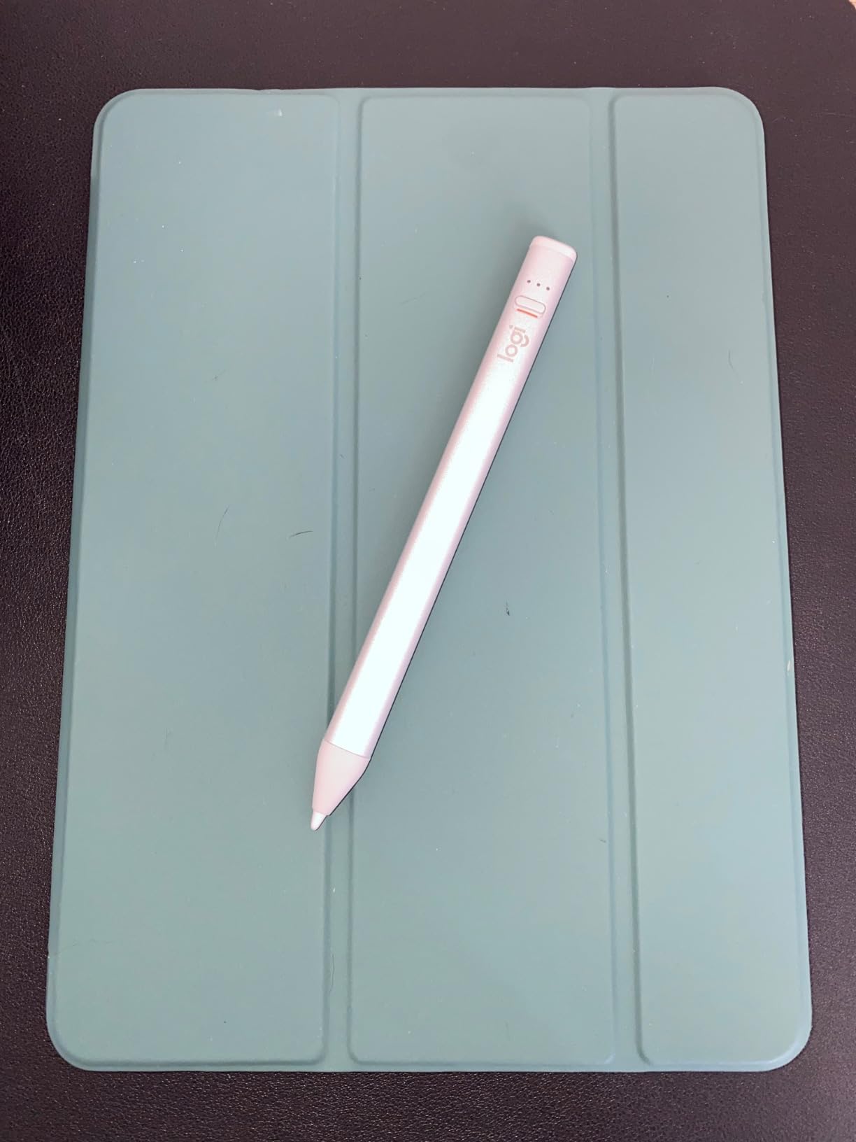 Logitech Crayon Digital Pencil for iPad USB-C - Featuring Apple Pencil Technology, No Lag Pixel-Precision, Dynamic Smart Tip, Fast Charge customer photo 2