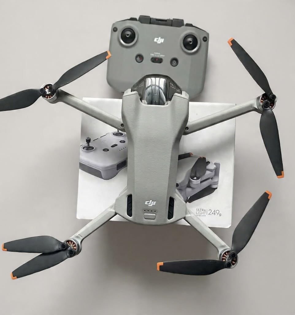 DJI Mini 3, 3-Axis Mechanical Gimbal Mini Camera Drone, 4K HDR Video, 38-Min Flight Time, up to 32800ft (10km) Video Transmission, True Vertical Shooting, GPS Auto Return customer photo 1