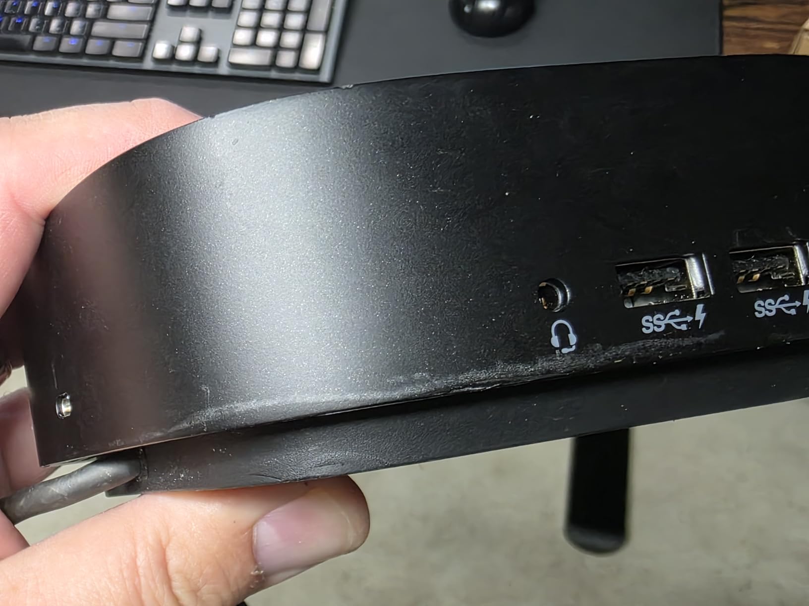 HP USB-C G5 Essential Dock 72C71AA#ABA Black customer photo 1