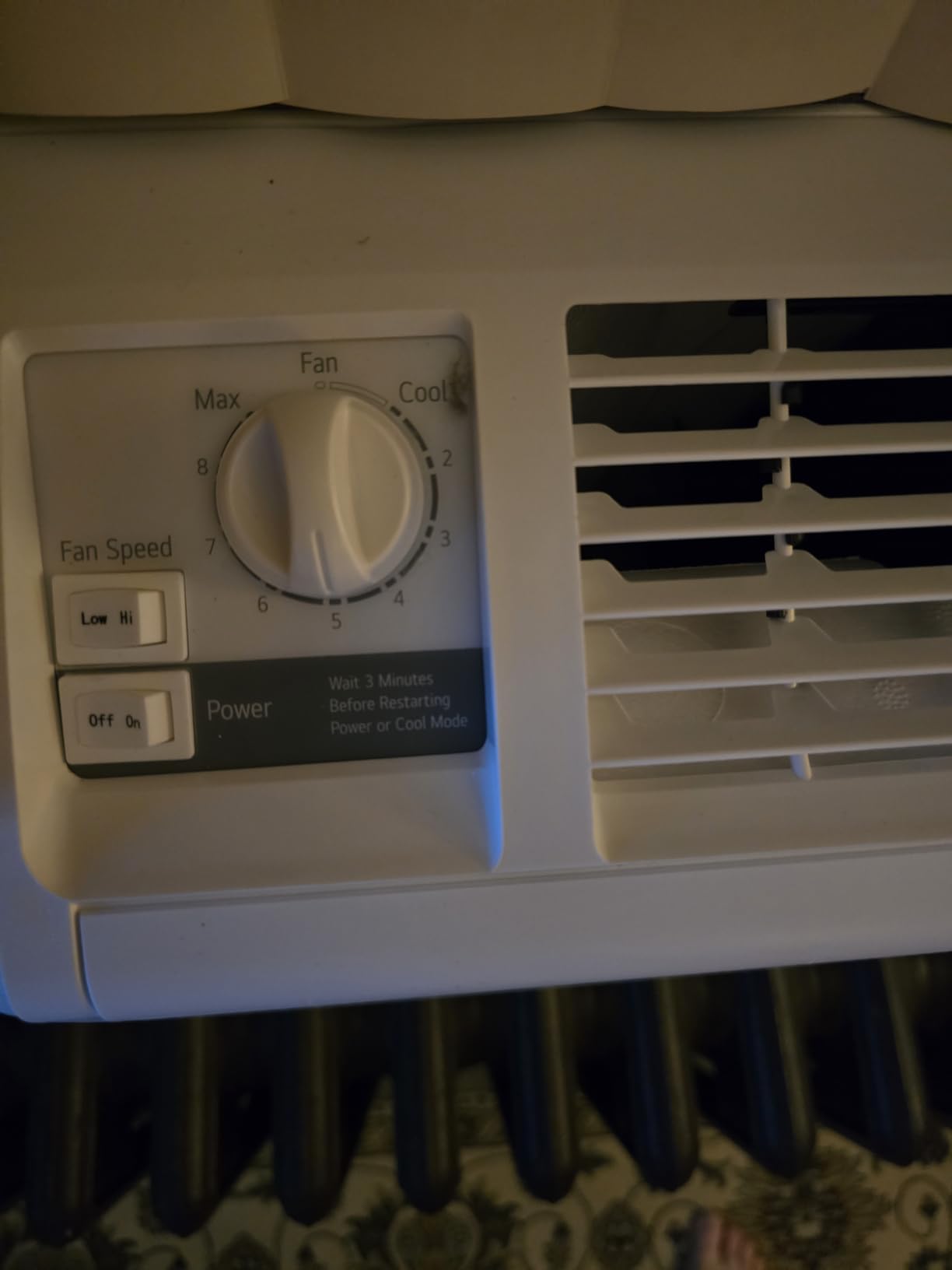 LG 5000 BTU Window Air Conditioners [2023 New] Easy Mechanical Control Ultra-Quiet Compact-size Cools Washable Filter 150 Sq.Ft. for Small Room AC Unit air conditioner Easy Installation White LW5023 customer photo 1
