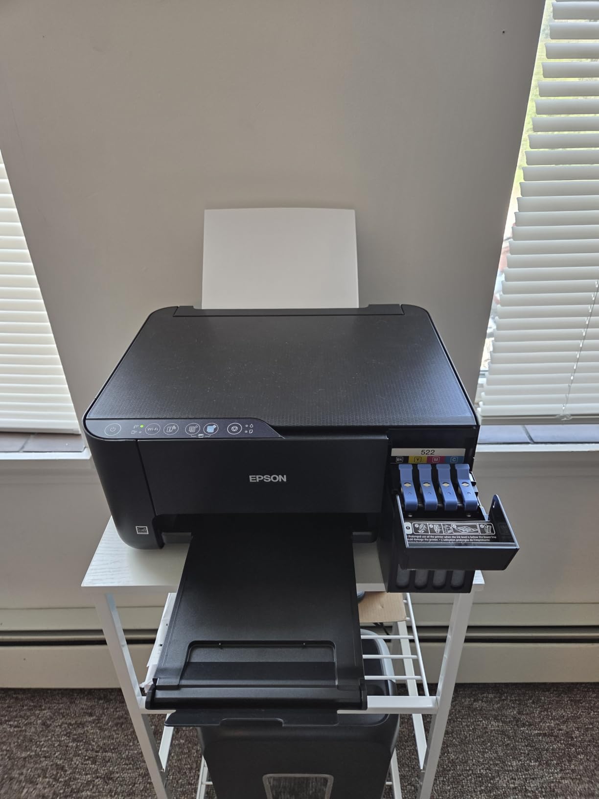 Epson EcoTank ET-2400 Wireless Color All-in-One Supertank Printer | Cartridge-free print, scan, copy; up to 10 ppm, borderless photo printing; ideal for home and everyday use customer photo 1