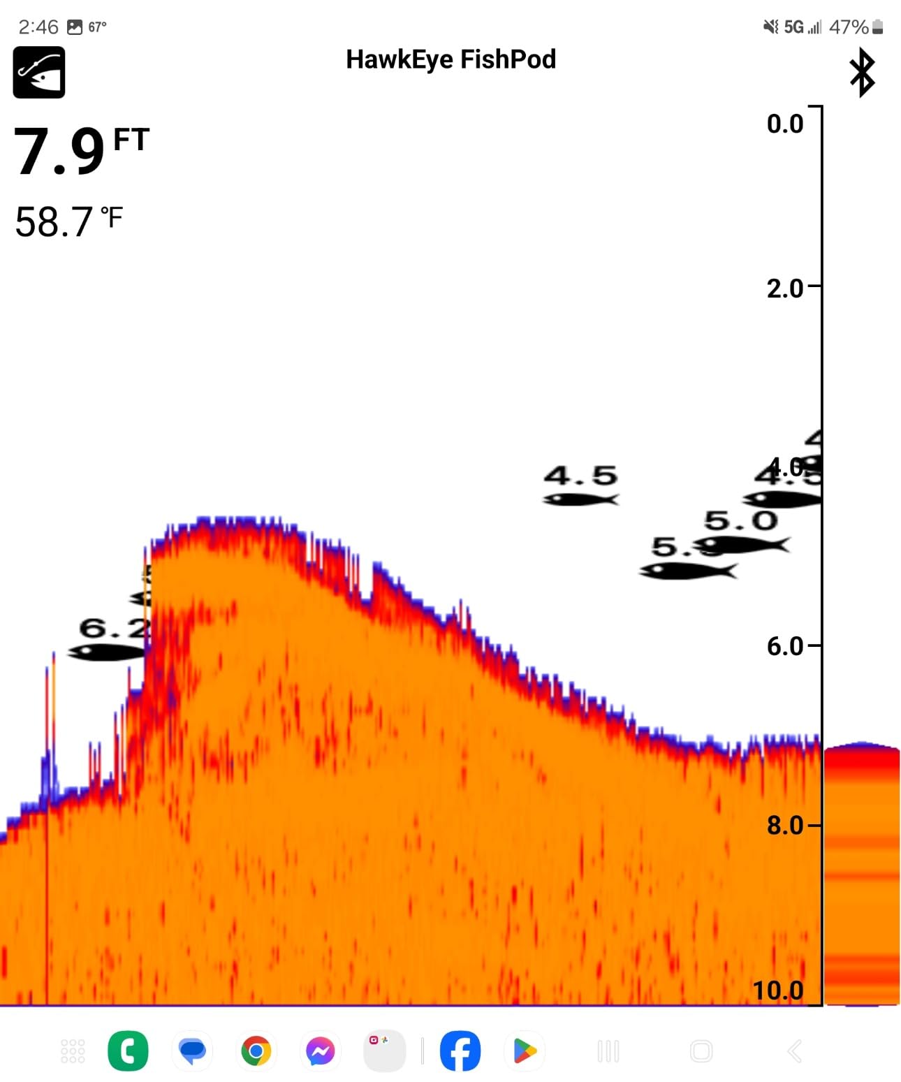 FishPod 5X Bluetooth Fish Finder with AI Technology customer photo 2