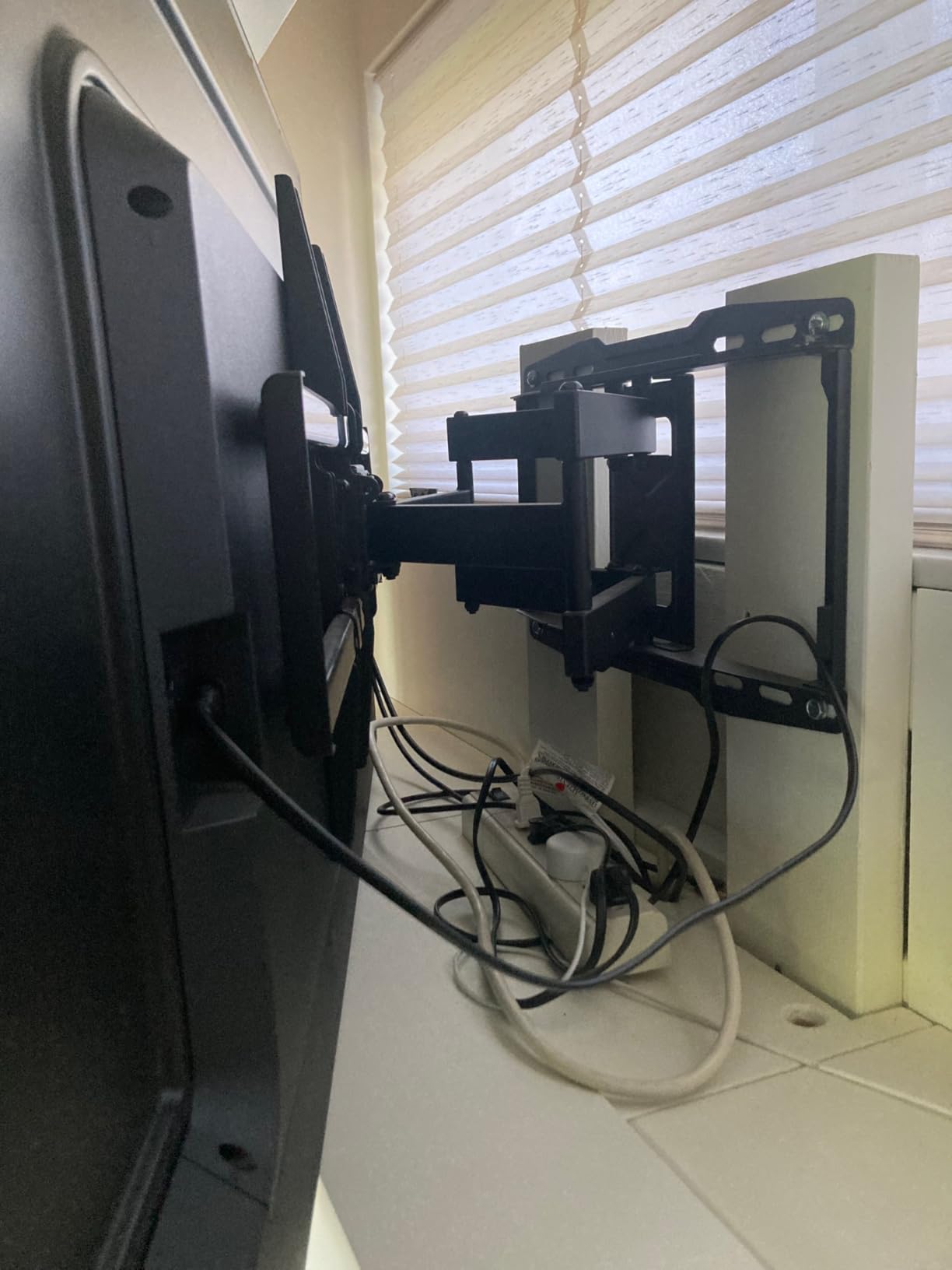 USX STAR UL Listed Full Motion TV Wall Mount Bracket for 65 70 75 85 86 90 inch TVs | UL Listed for 37-90