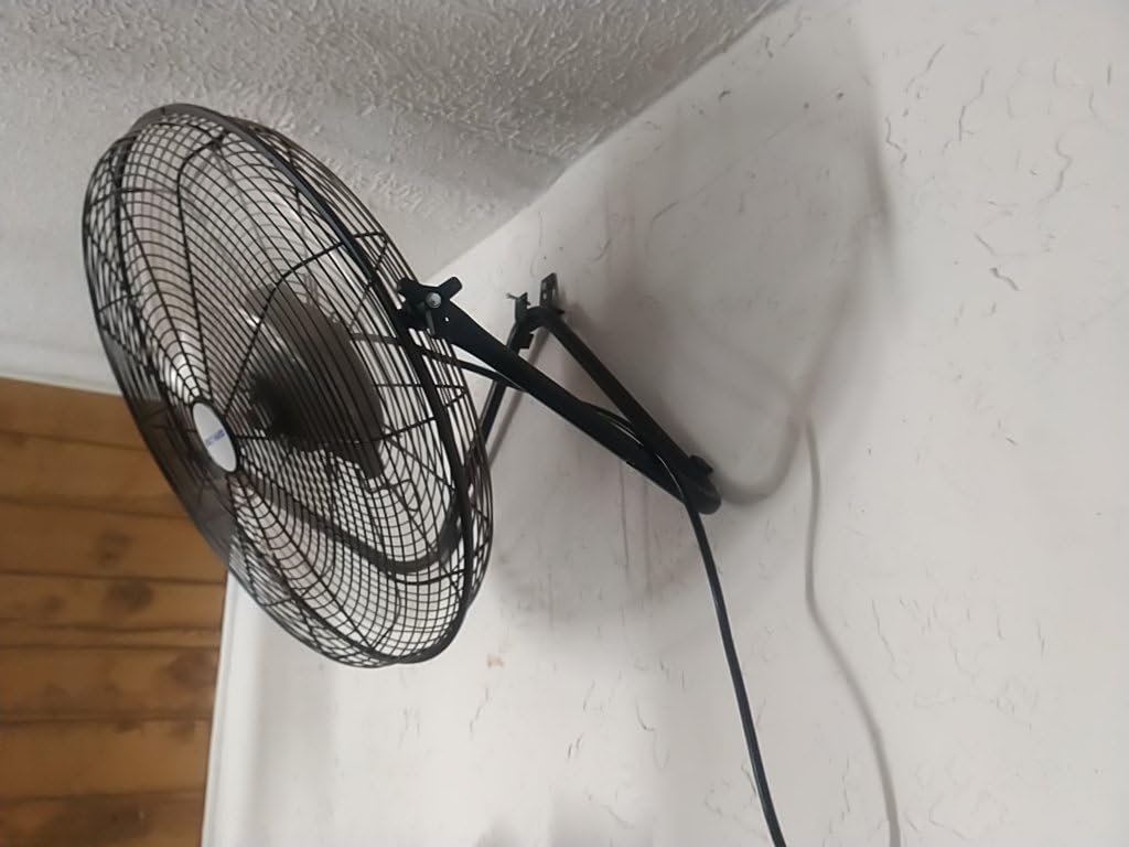 BILT HARD 20 inch Industrial Wall Fan, 4600 CFM, 3-Speeds High Velocity Wall Mount Fan with Sealed Motor, 2 Pack customer photo 2
