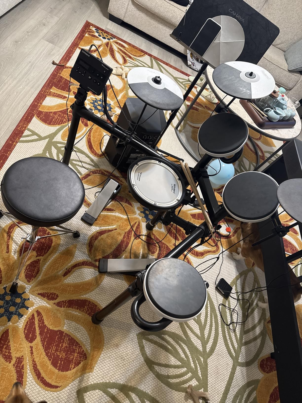 Roland TD-02KV V-Drums | Electronic Drum Kit with Expressive Playability, Noise-Reducing Features, Mesh-Head Snare, Wide Acoustic-Style Playing Layout & Optional Bluetooth Expansion | Onboard Coach customer photo 1