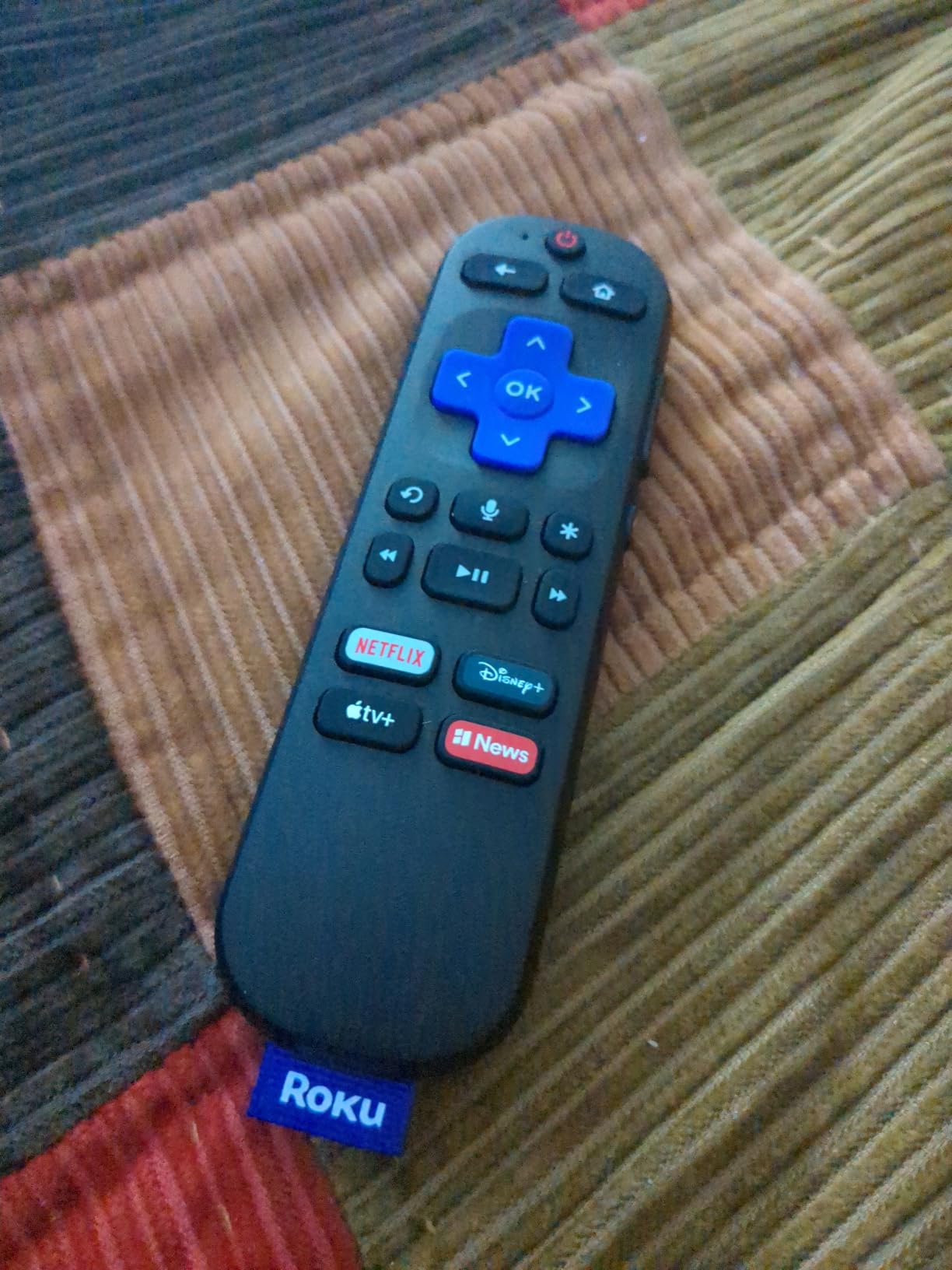 Roku Voice Remote, Replacement TV Remote Control | Voice Control, Simple Setup, & Pre-Set App Shortcuts - Compatible with Roku TV, Players, & Audio Devices customer photo 2