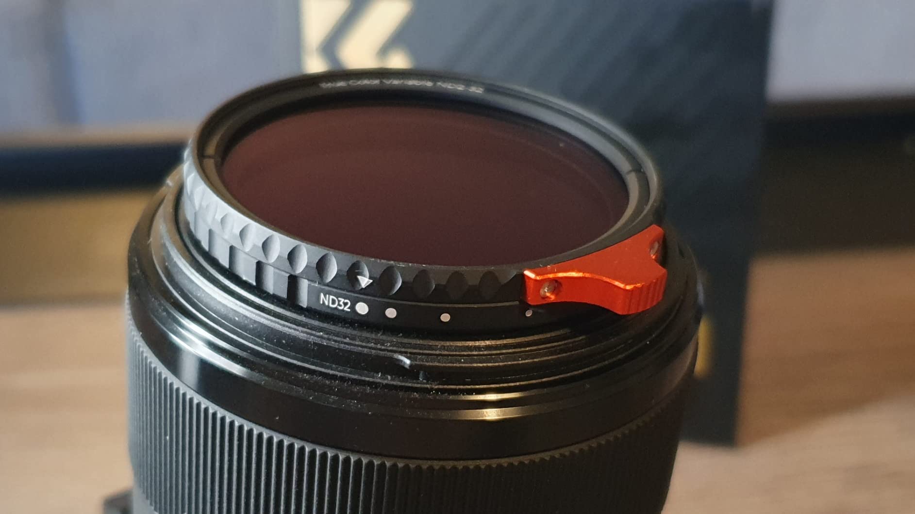 K&F CONCEPT 82mm True Color Variable ND2-32 (1-5 Stops) ND Lens Filter | Adjustable Neutral Density Filter with 28 Multi-Layer Coatings for Camera Lens (Nano-X Series) customer photo 2