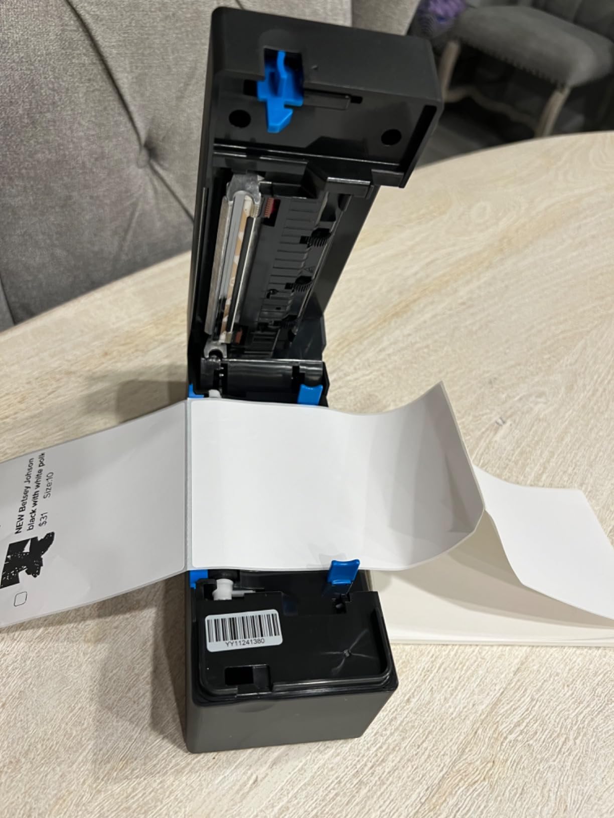 Nelko Bluetooth Thermal Shipping Label Printer, 4x6 Thermal Label Printer | Quick Setup, Fast Speed, Crisp Print Quality, Compatible with iPhone, Android, Windows&Mac, Work with Amazon Shopify Etsy UPS customer photo 1