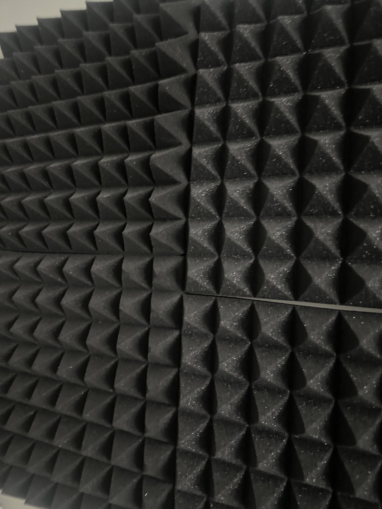 Sonicism 12 Pack Sound Proof Foam Panels for Walls Self-Adhesive 12