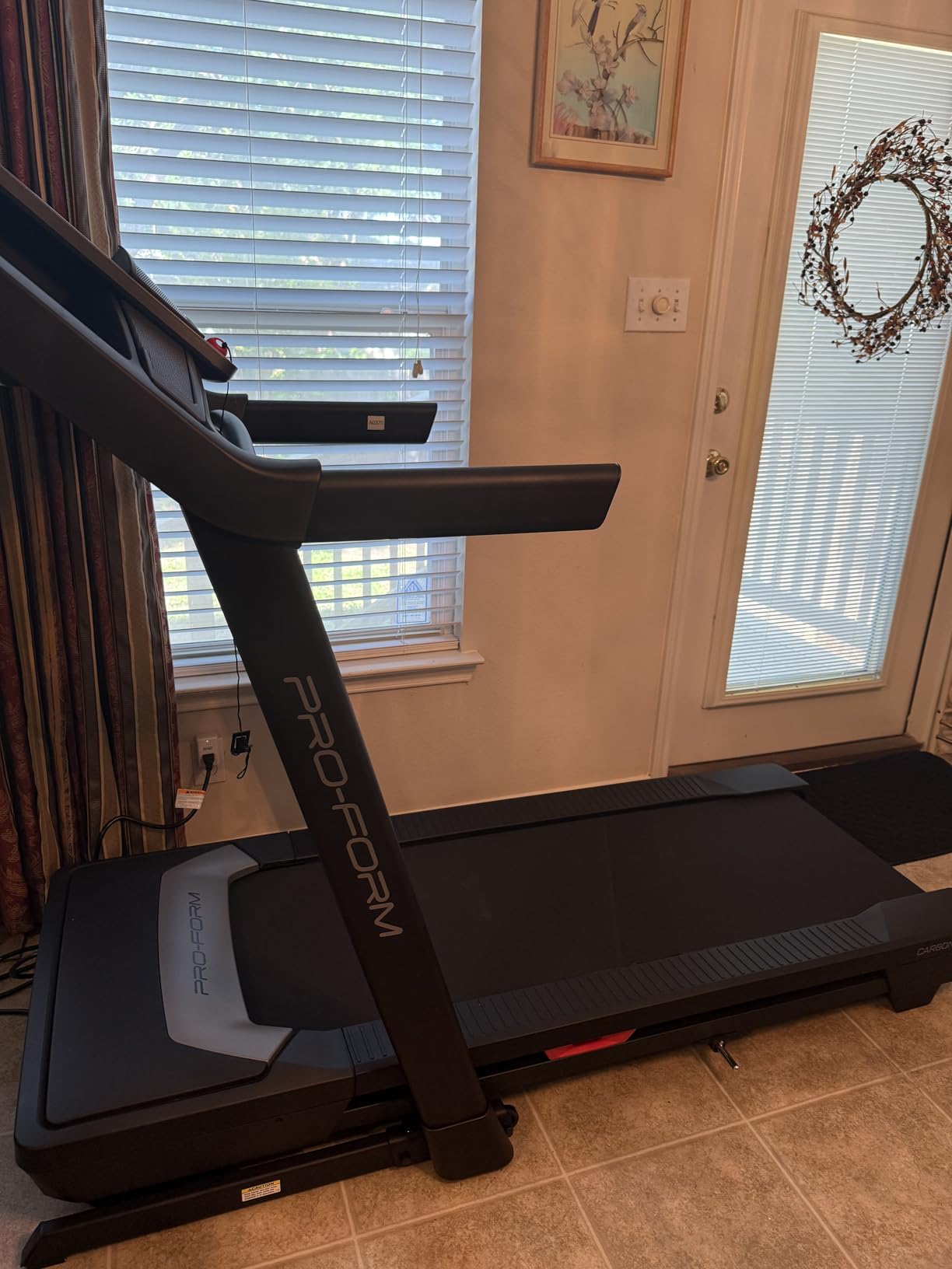 ProForm Carbon Series Treadmill | Foldable Treadmill for Running and Cardio Workouts with Shock Absorbing Cushioning to Reduce Joint Impact customer photo 2